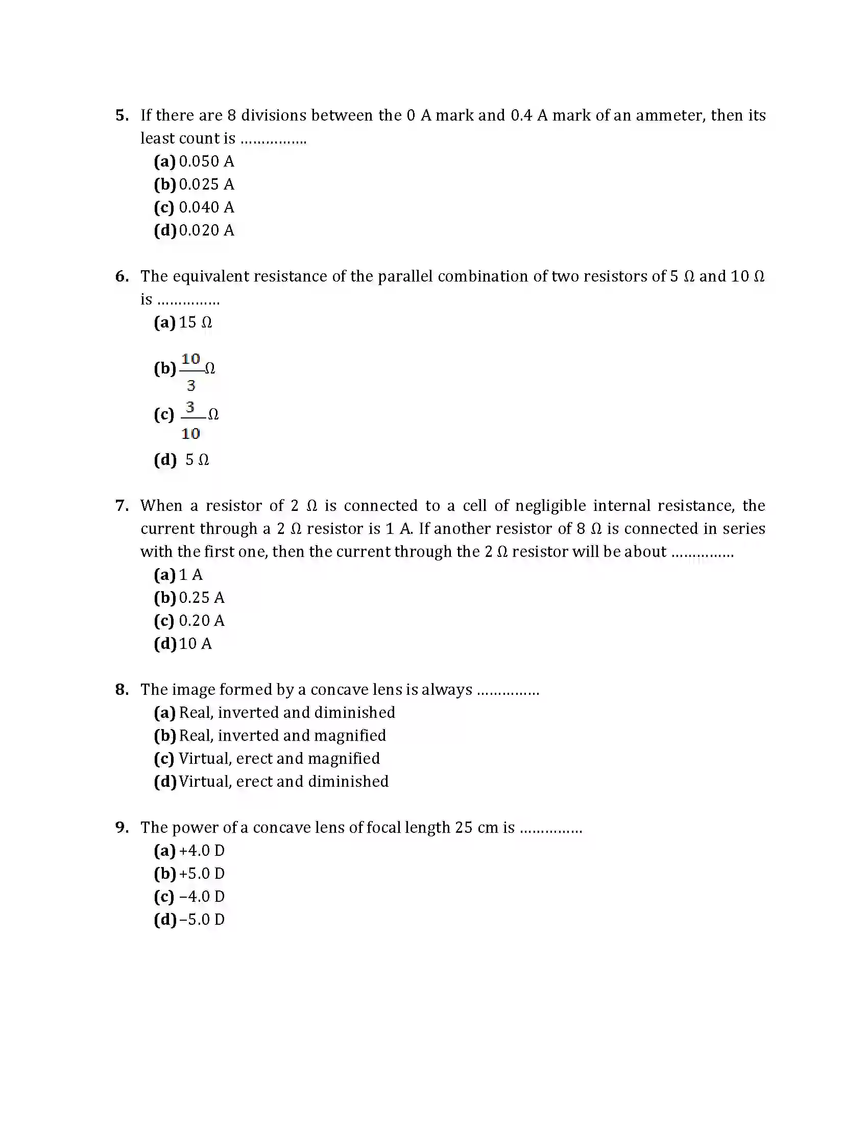 Maharashtra Board Class 10th 2013 Science & Technology - 2013 Previous Year Paper 6