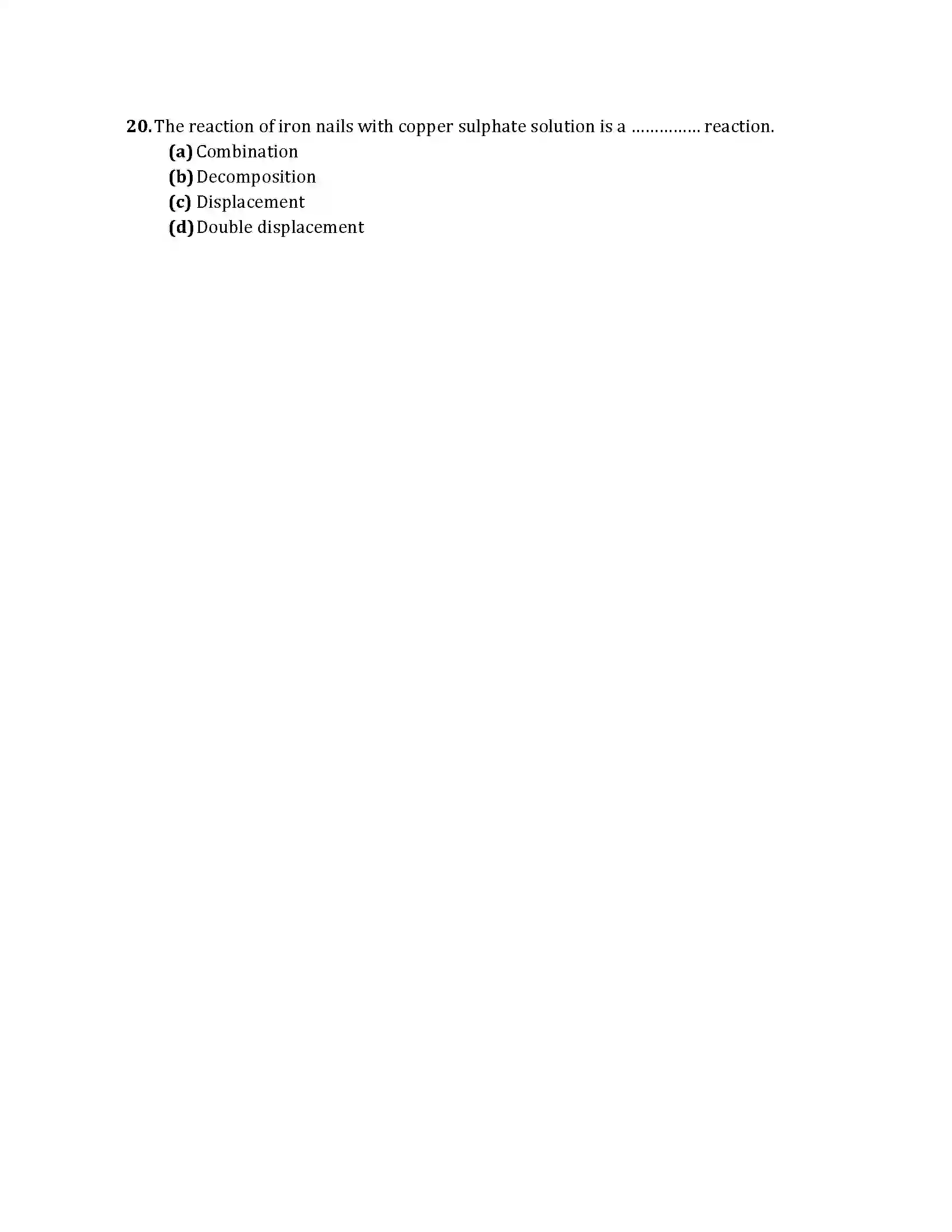Maharashtra Board Class 10th 2013 Science & Technology - 2013 Previous Year Paper 9