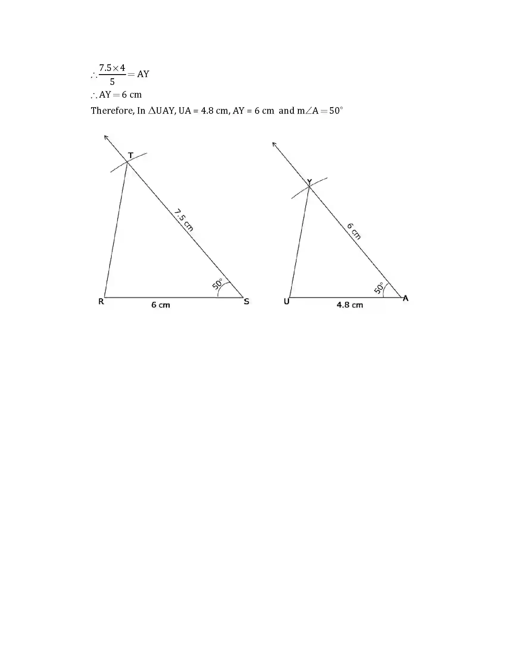 Maharashtra Board Class 10th 2015 Mathematics Geometry - 2015 Previous Year Paper 14