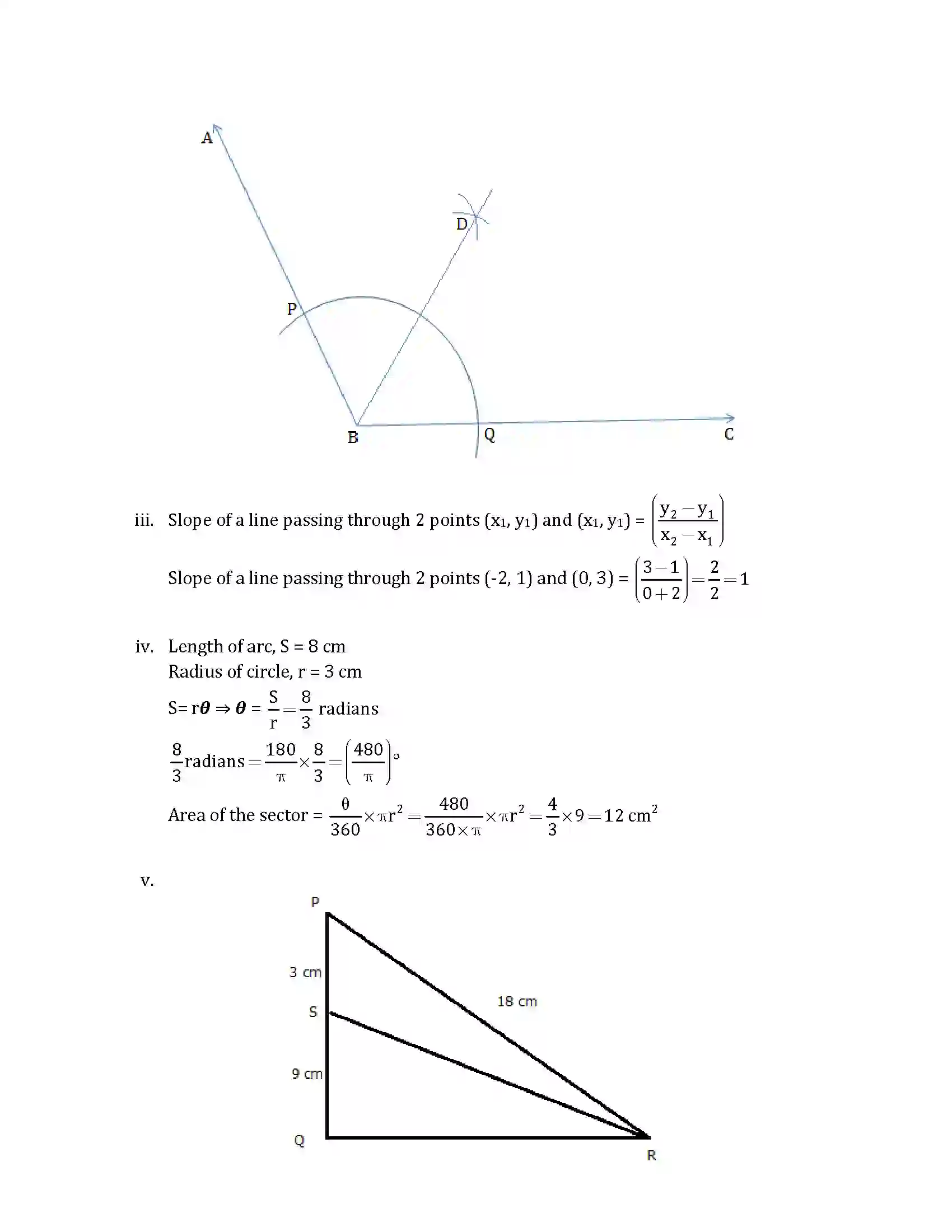 Maharashtra Board Class 10th 2015 Mathematics Geometry - 2015 Previous Year Paper 6