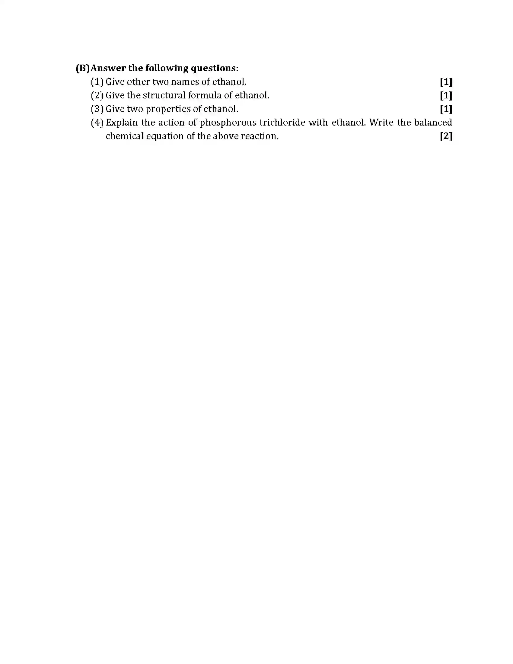 Maharashtra Board Class 10th 2015 Science & Technology - 2015 Previous Year Paper 6