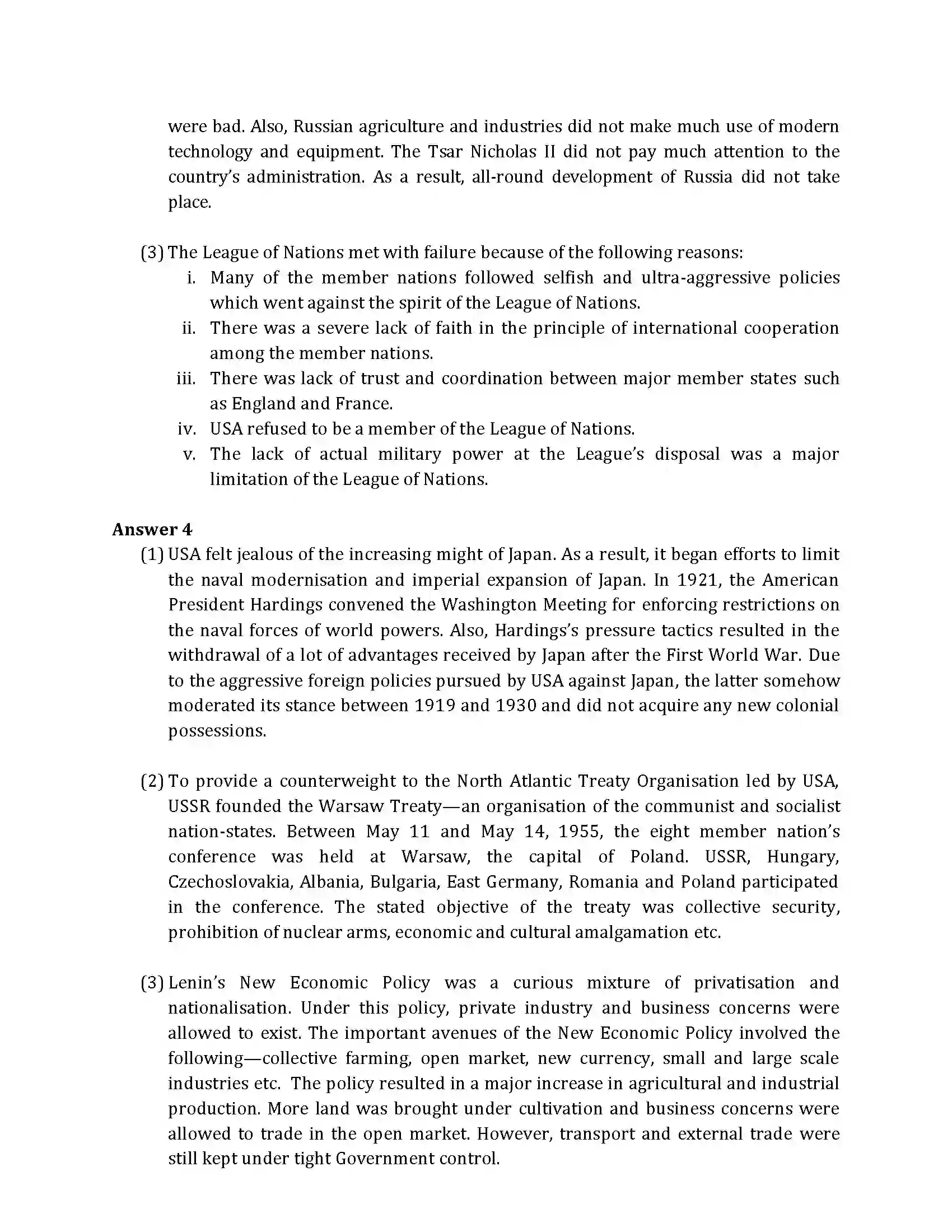 Maharashtra Board Class 10th 2015 History & Political Science - 2015 Previous Year Paper 4