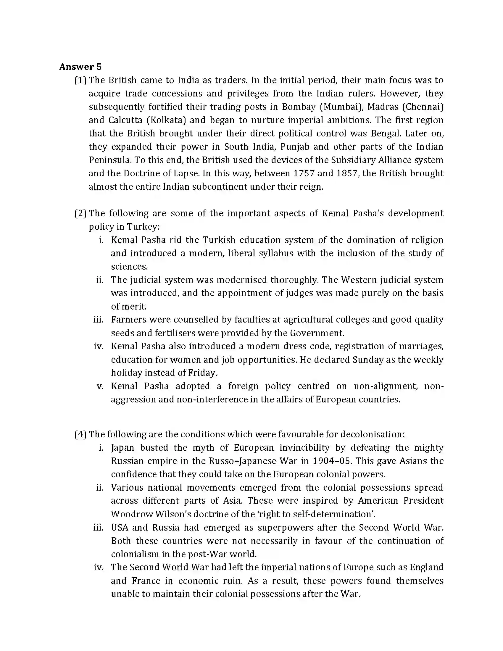 Maharashtra Board Class 10th 2015 History & Political Science - 2015 Previous Year Paper 5