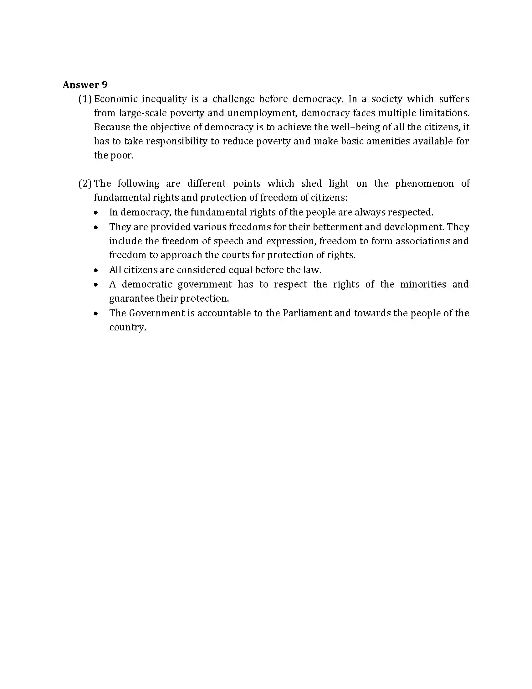 Maharashtra Board Class 10th 2015 History & Political Science - 2015 Previous Year Paper 7
