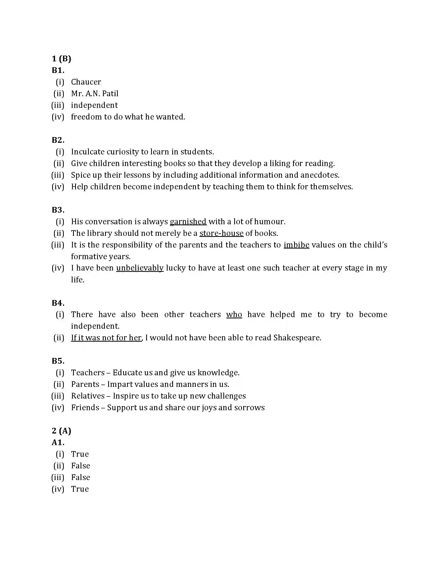 Maharashtra Board Class 10th 2015 English - 2015 Previous Year Paper 16