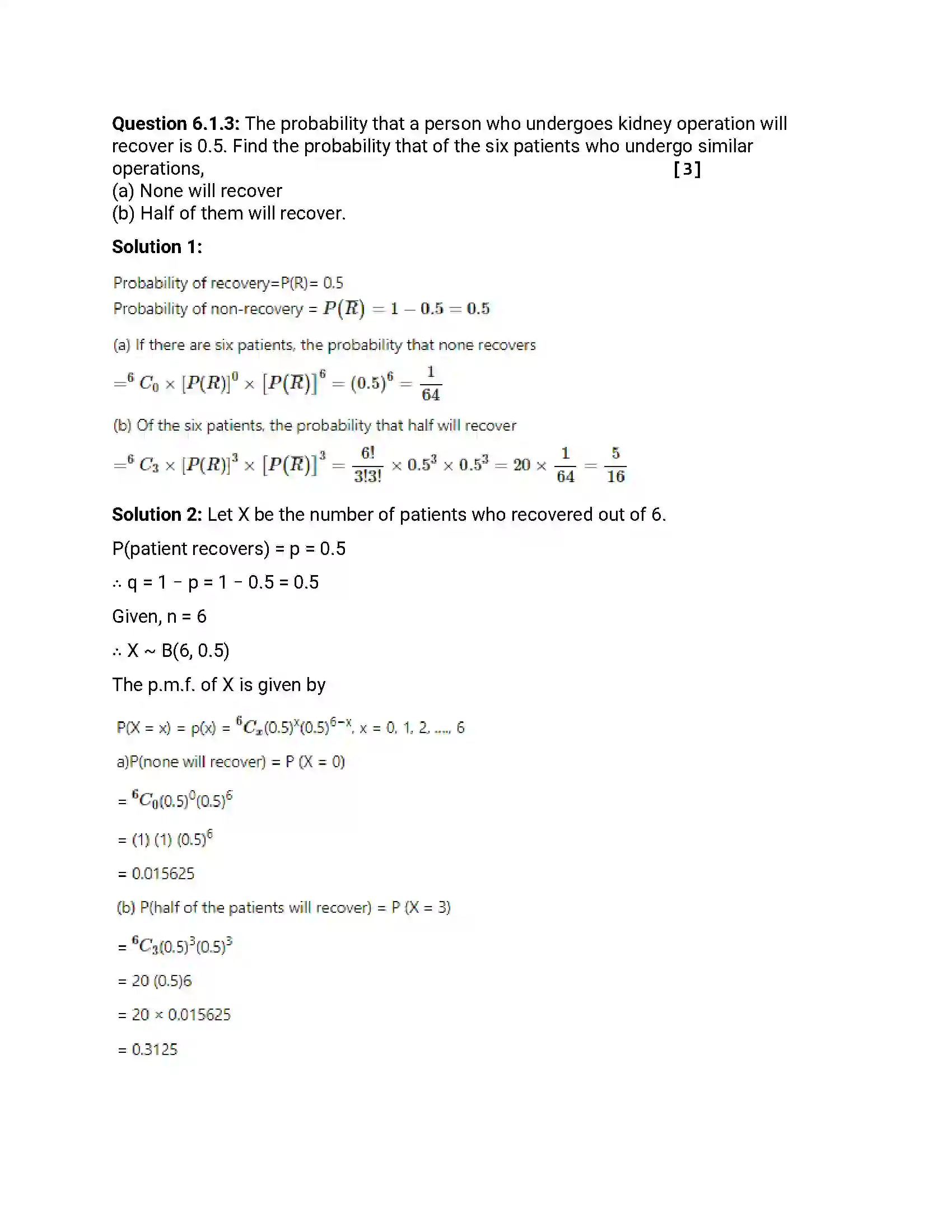 Maharashtra Board Class 12th 2012 Mathematics & Statistics - Oct 2012 Previous Year Paper 29