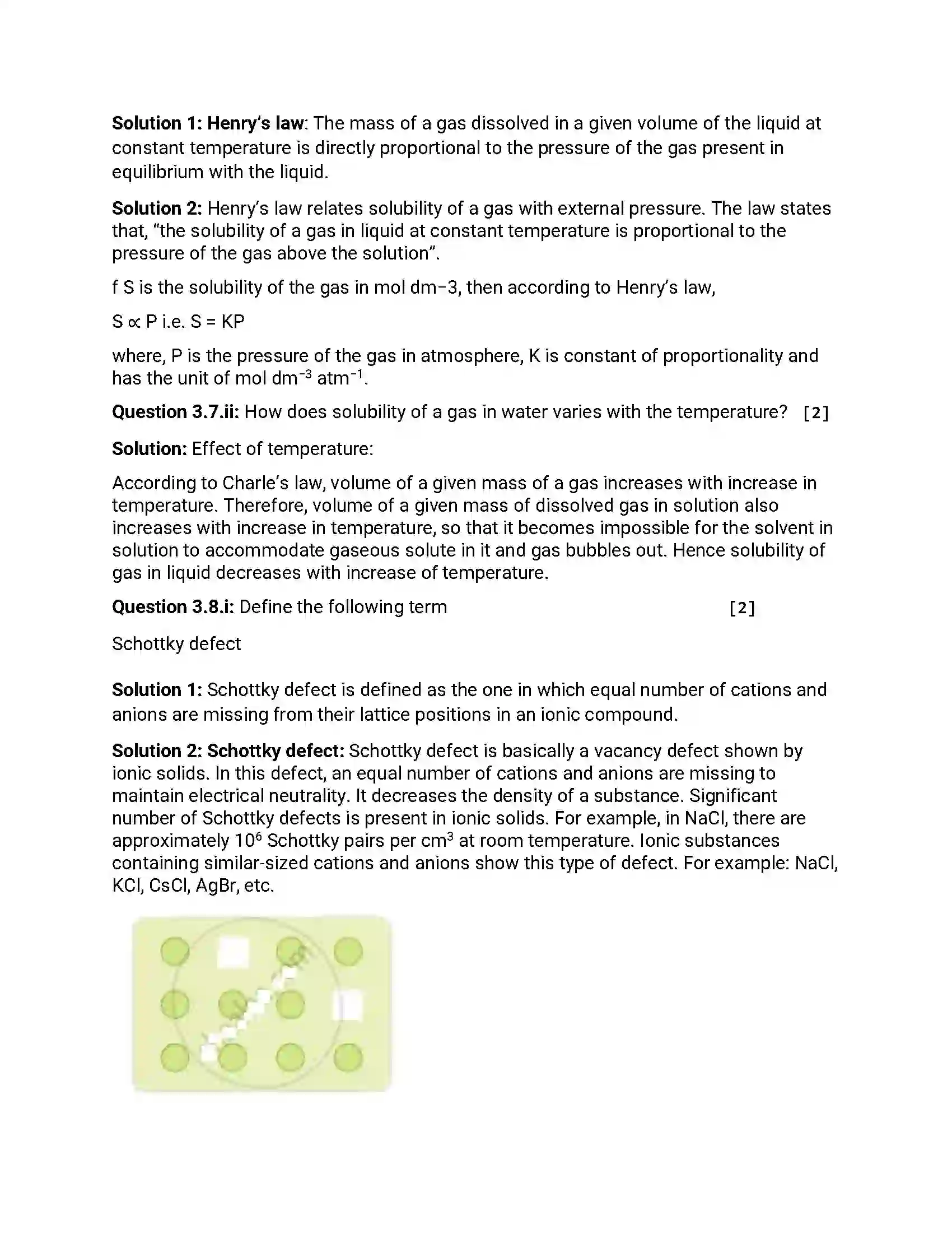 Maharashtra Board Class 12th 2012 Chemistry - Oct 2012 Previous Year Paper 10