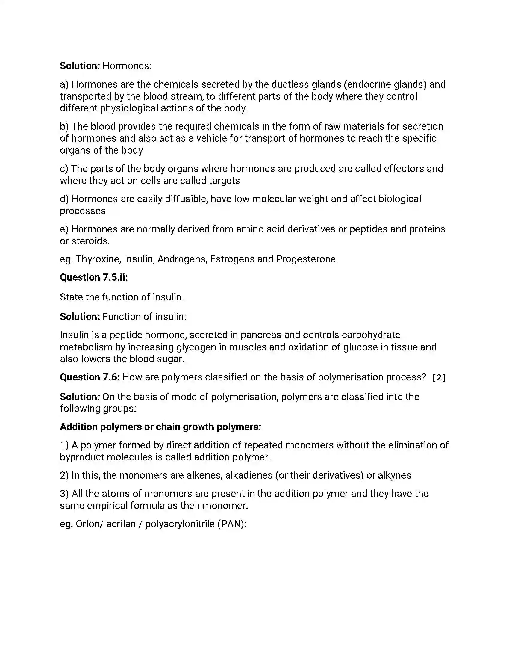Maharashtra Board Class 12th 2012 Chemistry - Oct 2012 Previous Year Paper 23