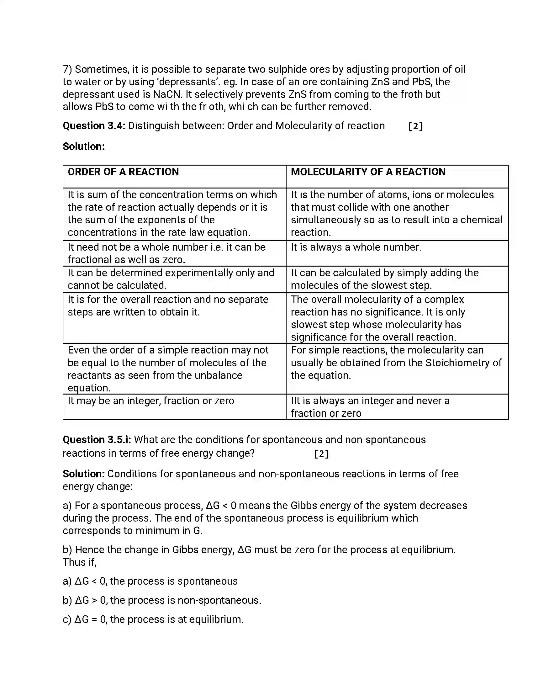 Maharashtra Board Class 12th 2012 Chemistry - Oct 2012 Previous Year Paper 8