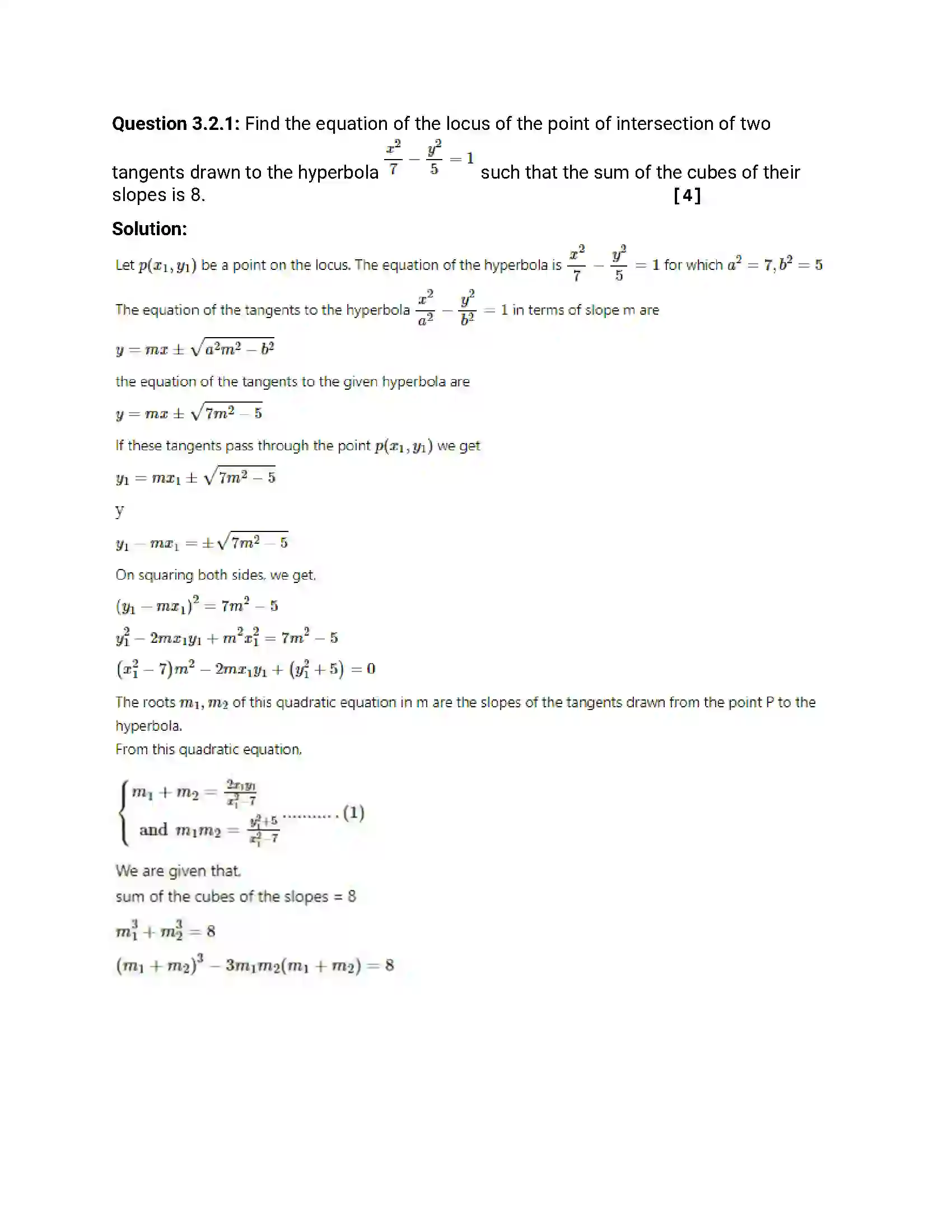 Maharashtra Board Class 12th 2013 Mathematics & Statistics - March 2013 Previous Year Paper 12