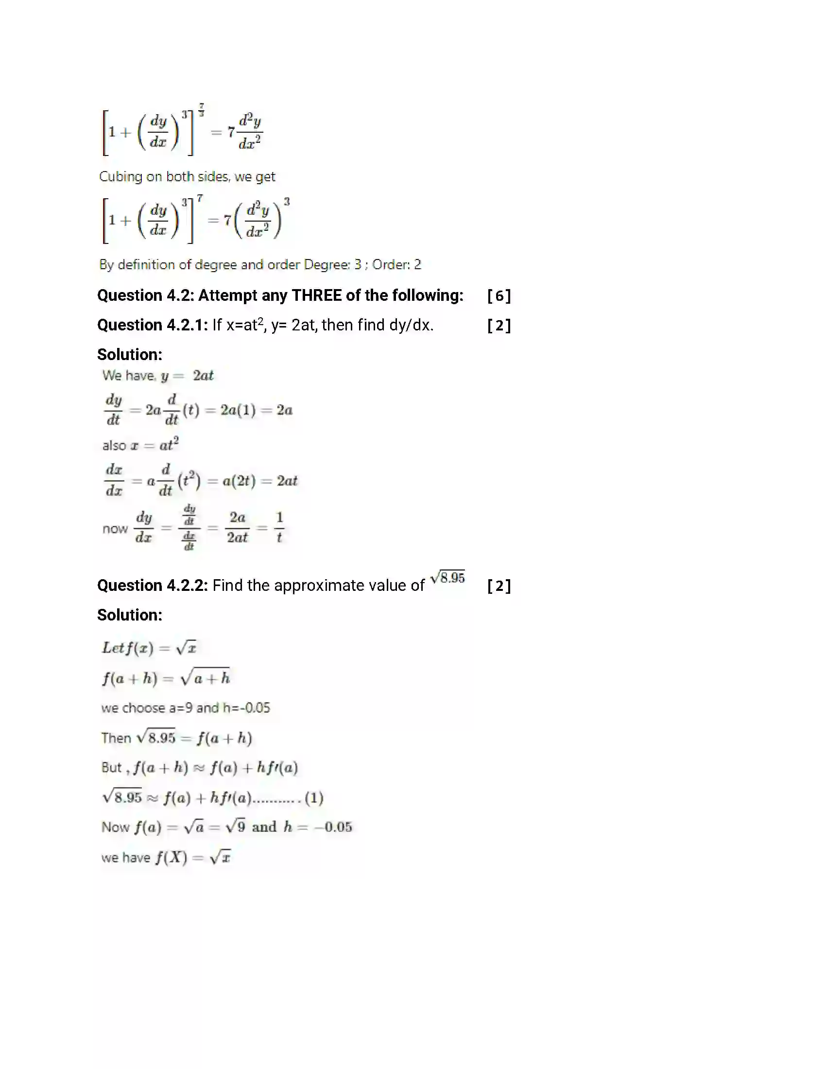 Maharashtra Board Class 12th 2013 Mathematics & Statistics - March 2013 Previous Year Paper 16