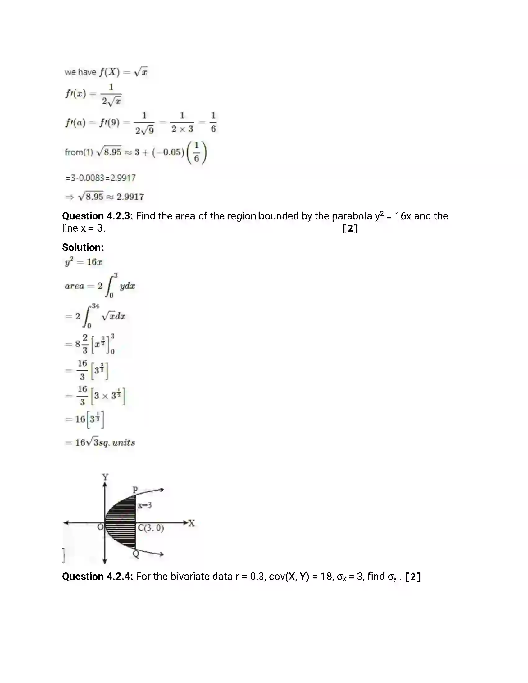 Maharashtra Board Class 12th 2013 Mathematics & Statistics - March 2013 Previous Year Paper 17