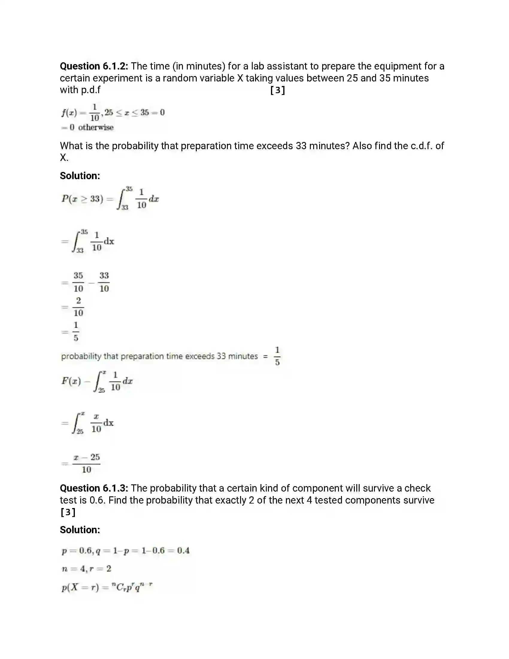 Maharashtra Board Class 12th 2013 Mathematics & Statistics - March 2013 Previous Year Paper 24
