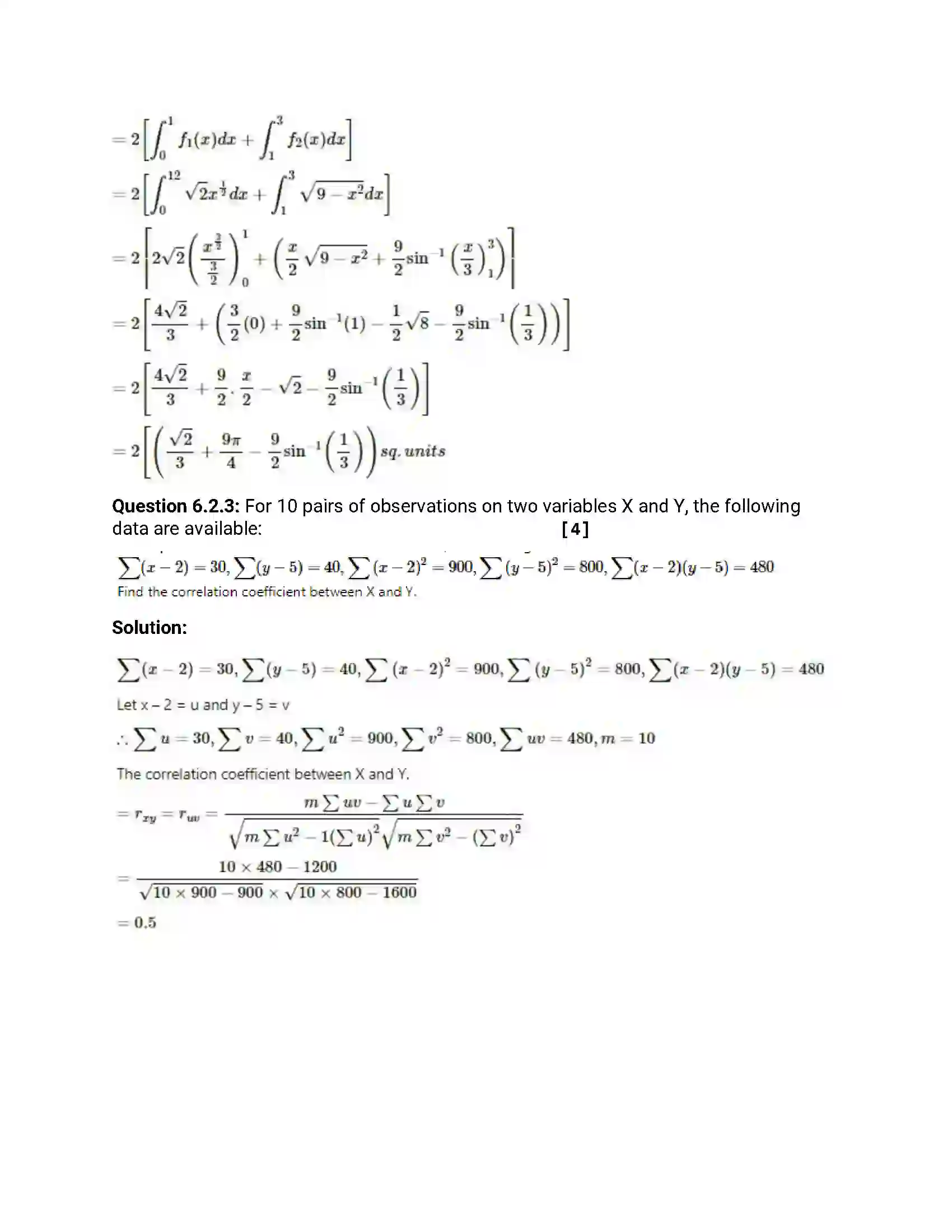 Maharashtra Board Class 12th 2013 Mathematics & Statistics - March 2013 Previous Year Paper 27
