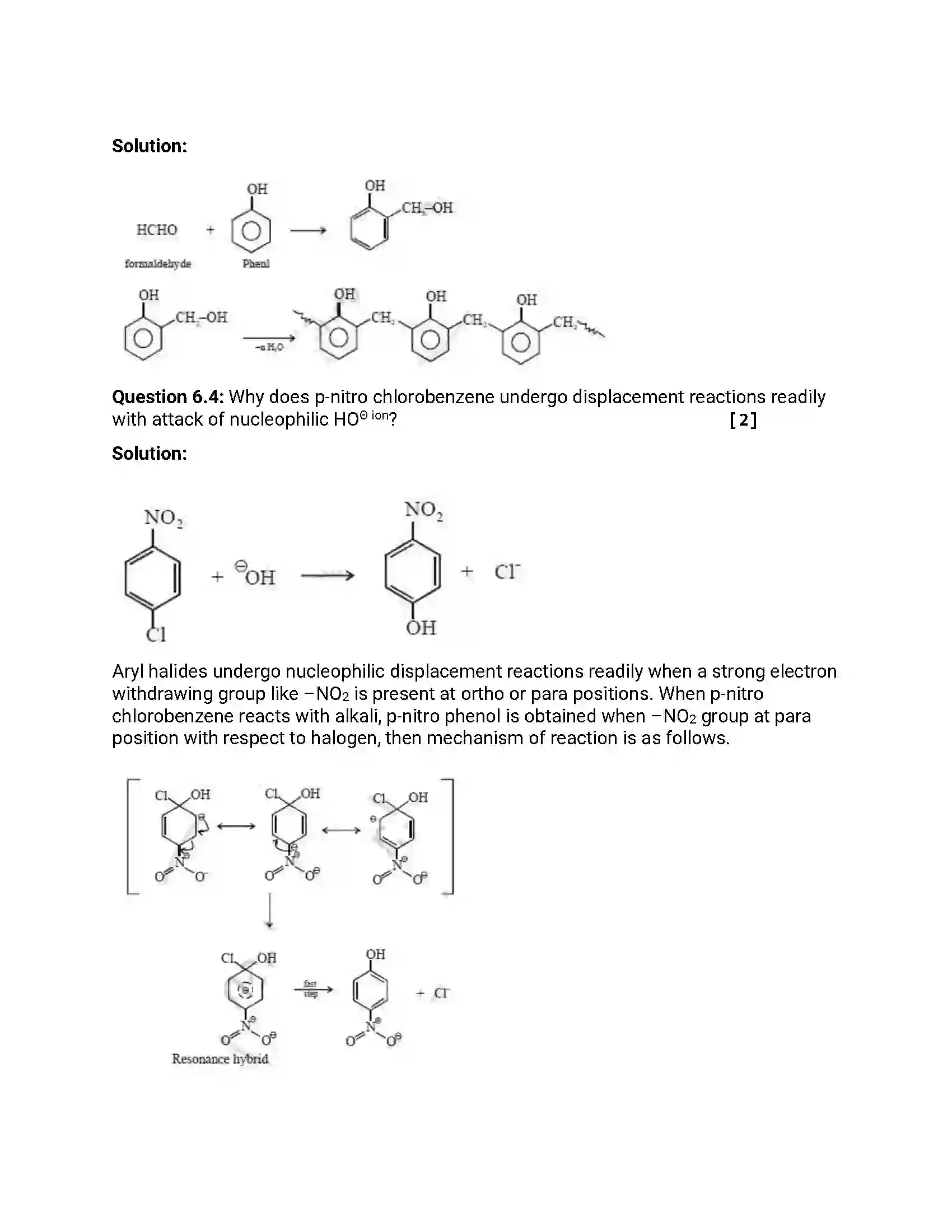 Maharashtra Board Class 12th 2013 Chemistry - March 2013 Previous Year Paper 16