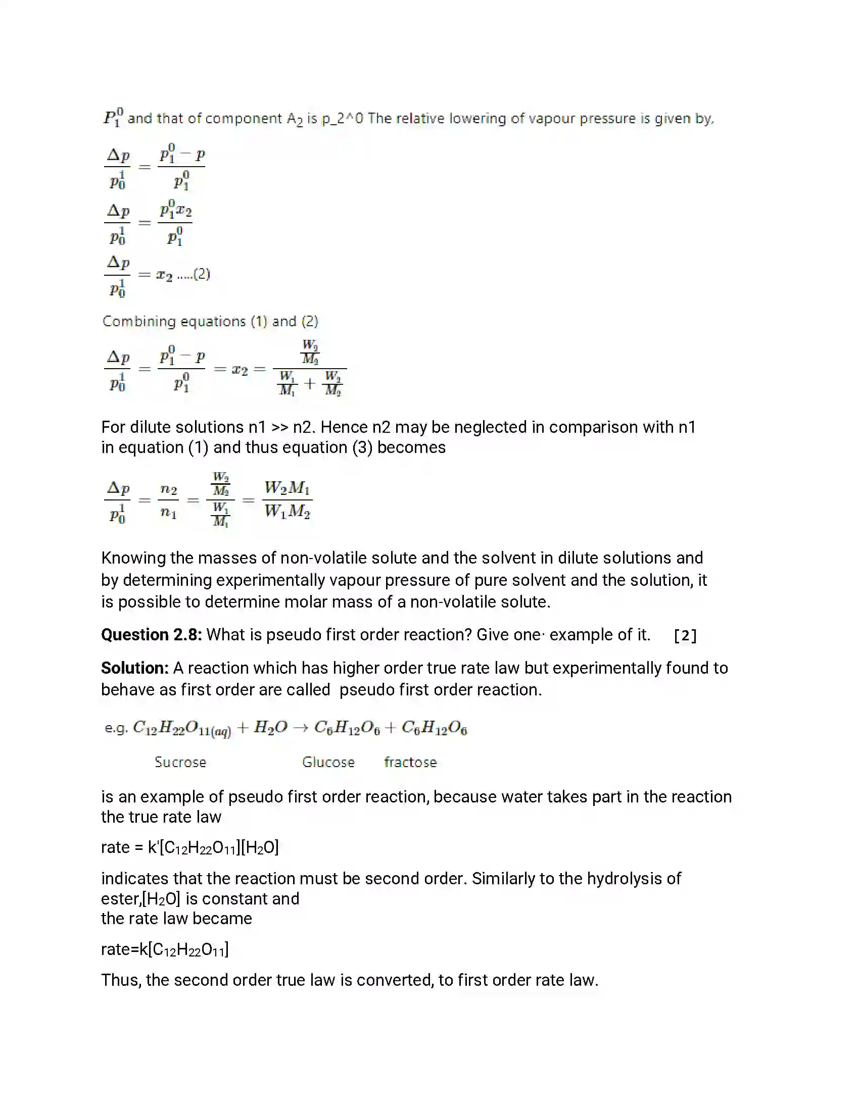 Maharashtra Board Class 12th 2013 Chemistry - March 2013 Previous Year Paper 6