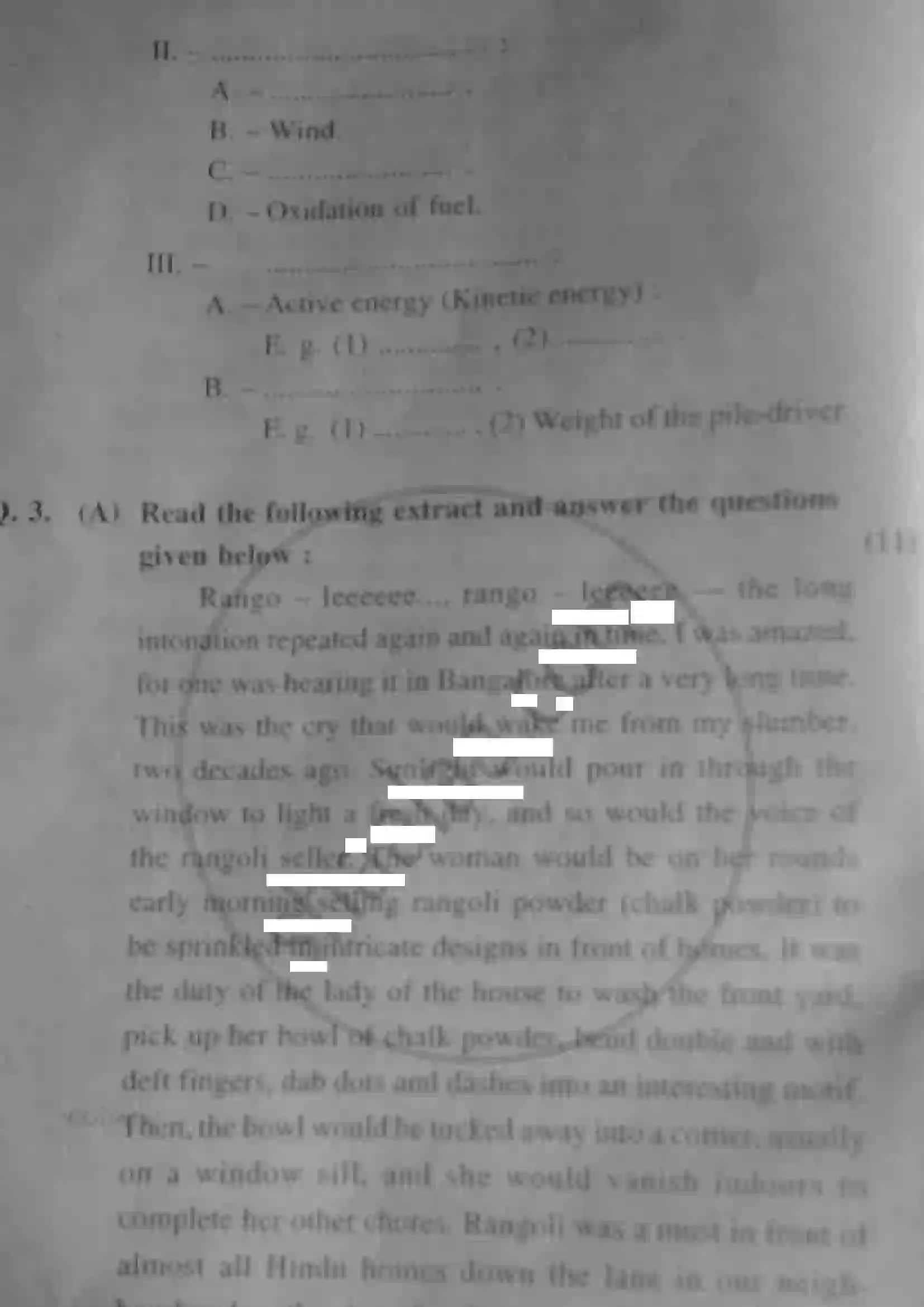 Maharashtra Board Class 12th 2013 English - March 2013 Previous Year Paper 6