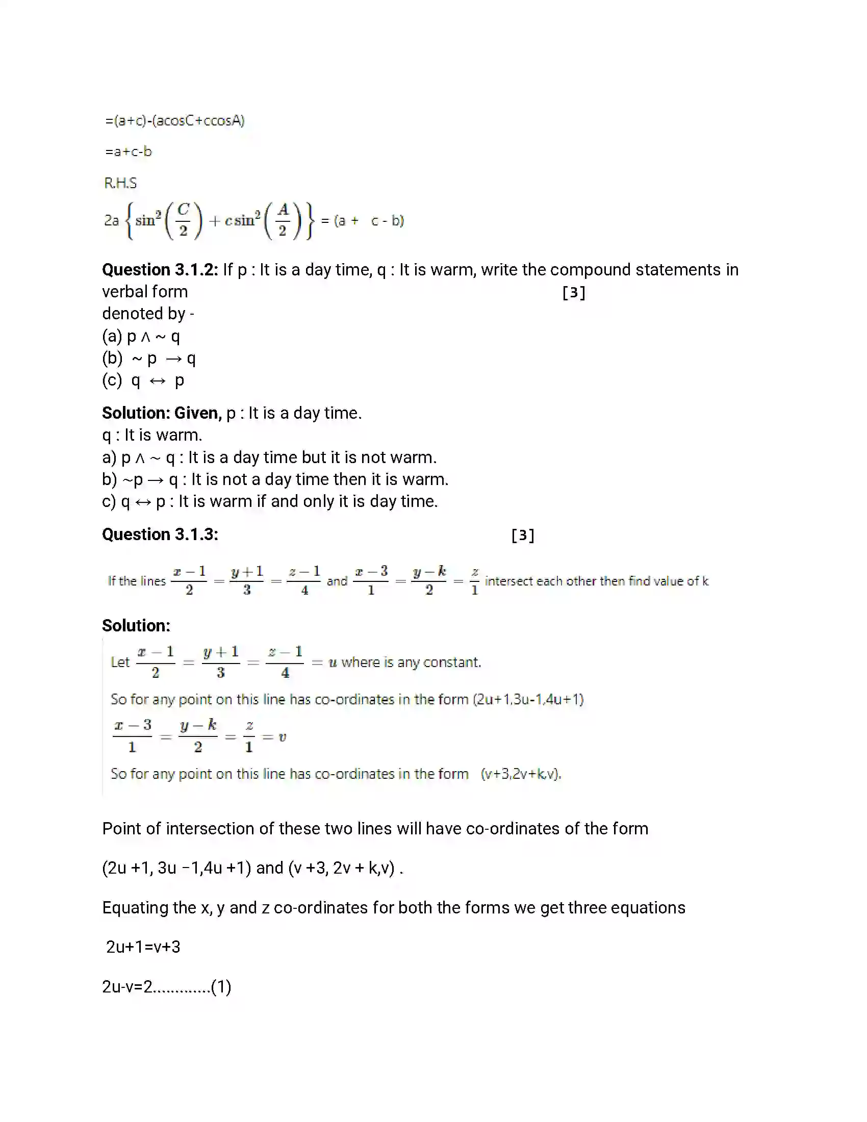 Maharashtra Board Class 12th 2013 Mathematics & Statistics - Oct 2013 Previous Year Paper 12