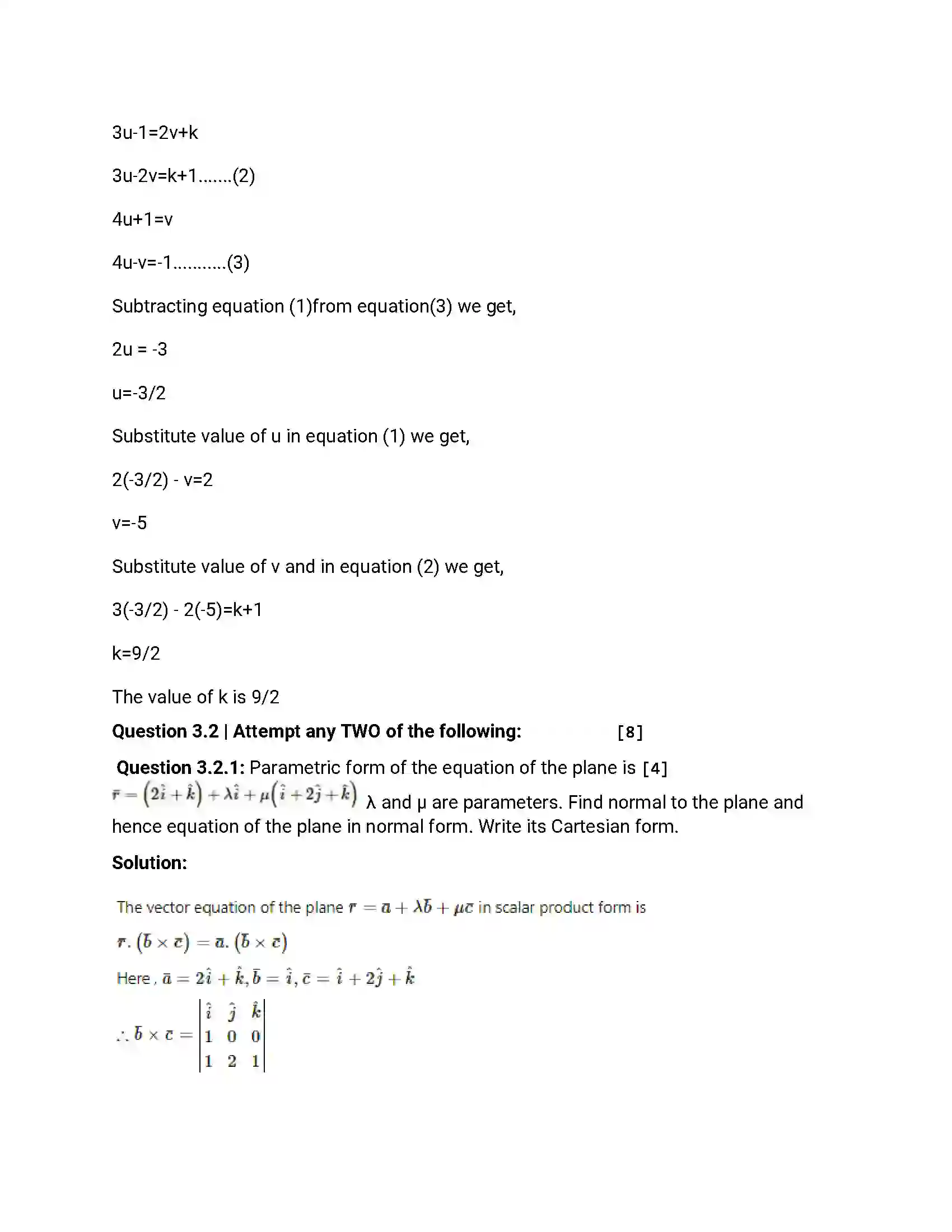 Maharashtra Board Class 12th 2013 Mathematics & Statistics - Oct 2013 Previous Year Paper 13
