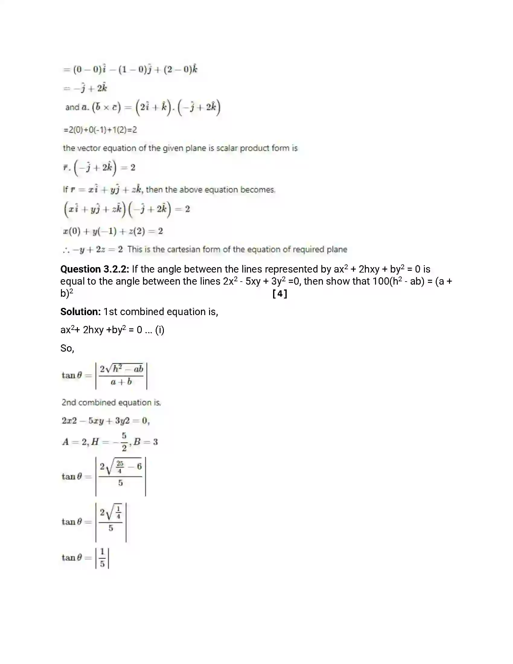 Maharashtra Board Class 12th 2013 Mathematics & Statistics - Oct 2013 Previous Year Paper 14