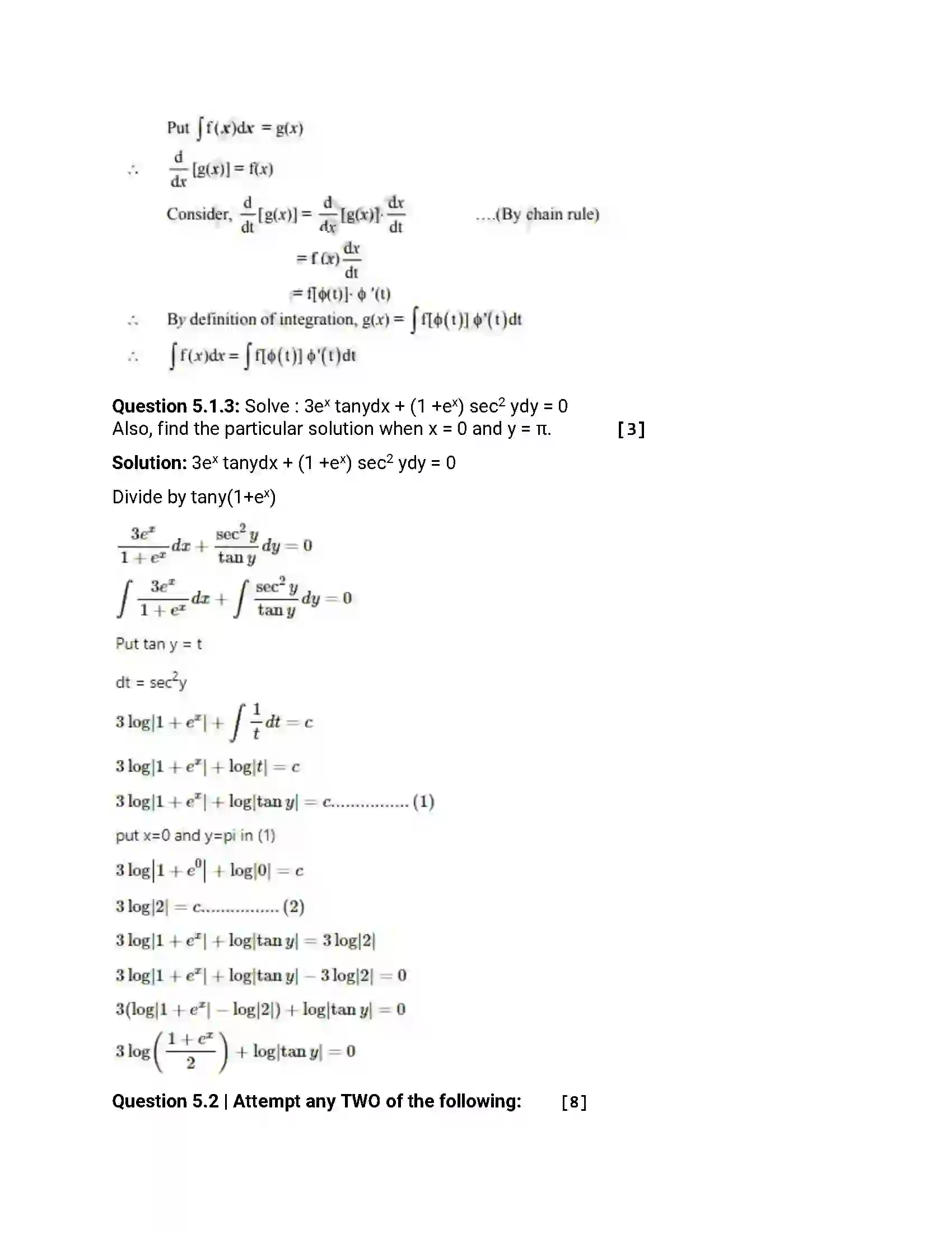 Maharashtra Board Class 12th 2013 Mathematics & Statistics - Oct 2013 Previous Year Paper 22