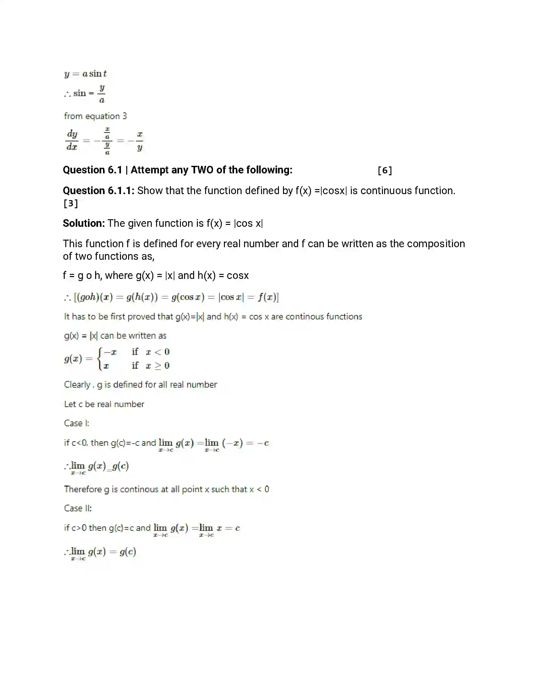 Maharashtra Board Class 12th 2013 Mathematics & Statistics - Oct 2013 Previous Year Paper 26