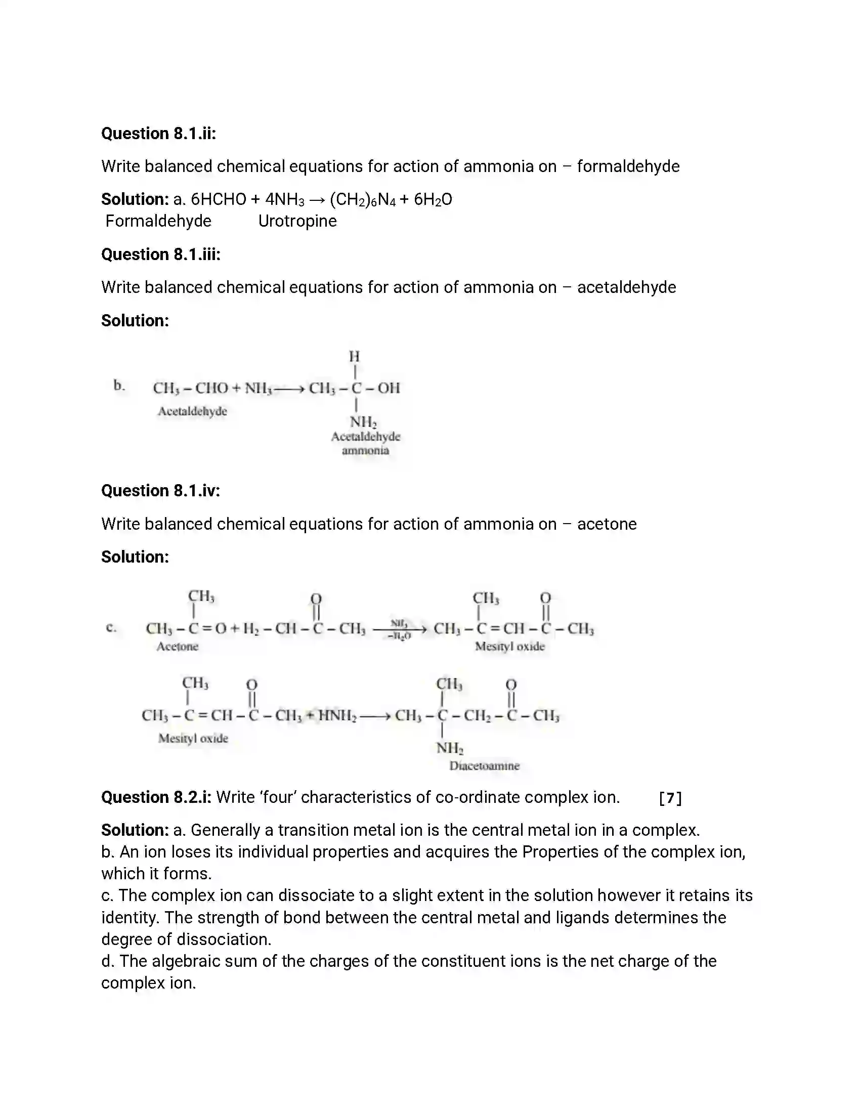 Maharashtra Board Class 12th 2013 Chemistry - Oct 2013 Previous Year Paper 22