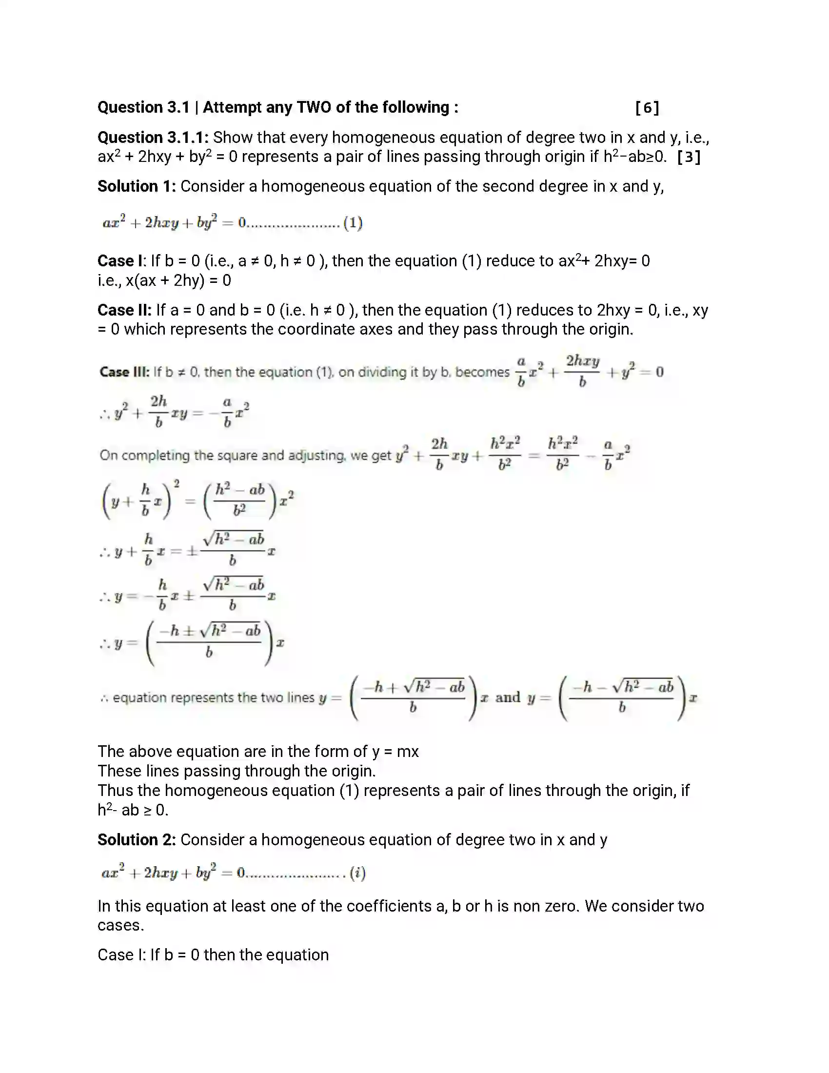 Maharashtra Board Class 12th 2014 Mathematics & Statistics - March 2014 Previous Year Paper 10
