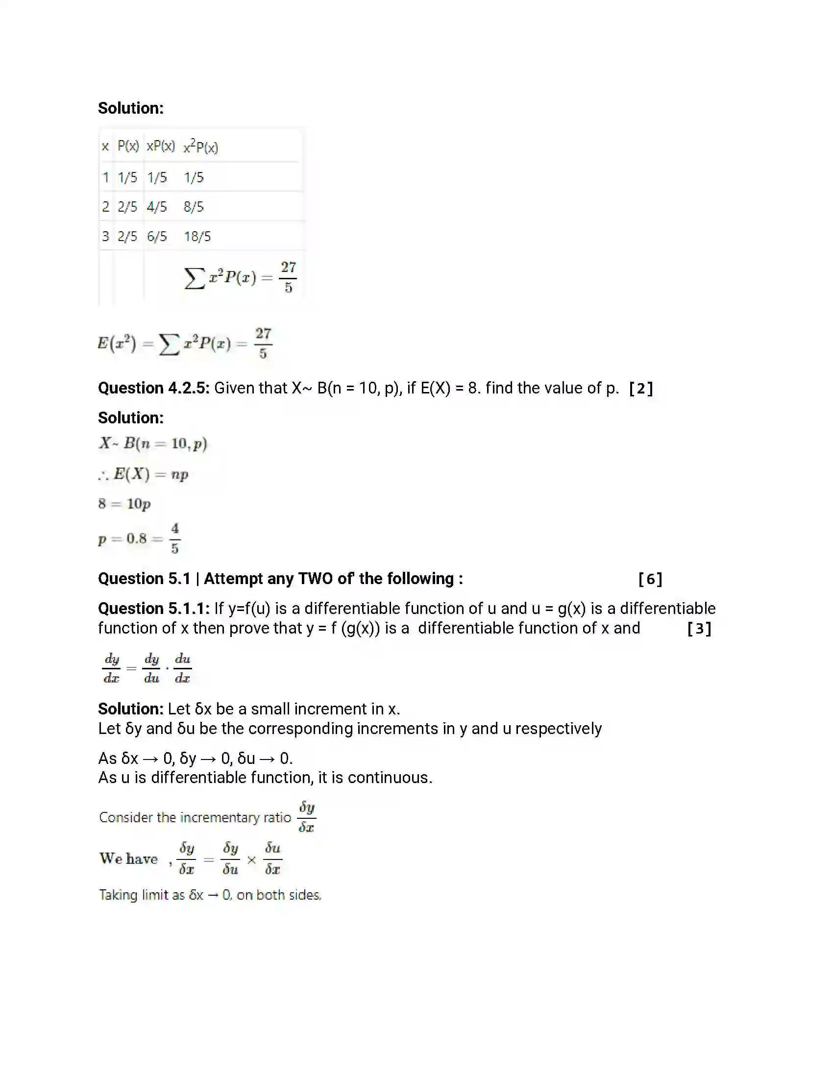 Maharashtra Board Class 12th 2014 Mathematics & Statistics - March 2014 Previous Year Paper 20