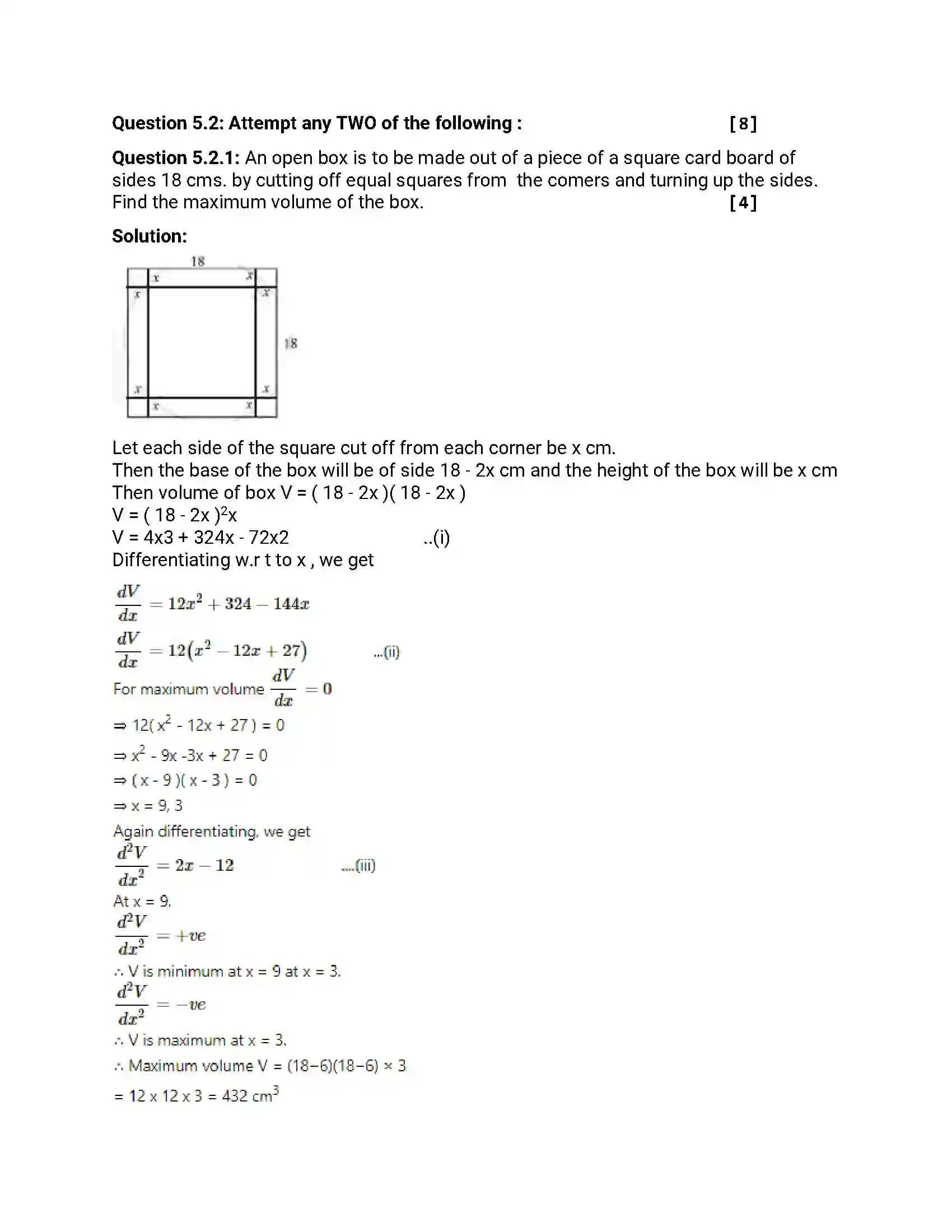 Maharashtra Board Class 12th 2014 Mathematics & Statistics - March 2014 Previous Year Paper 23