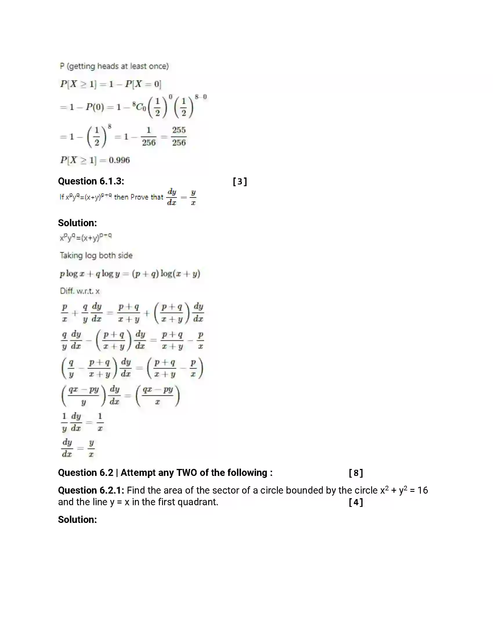 Maharashtra Board Class 12th 2014 Mathematics & Statistics - March 2014 Previous Year Paper 27