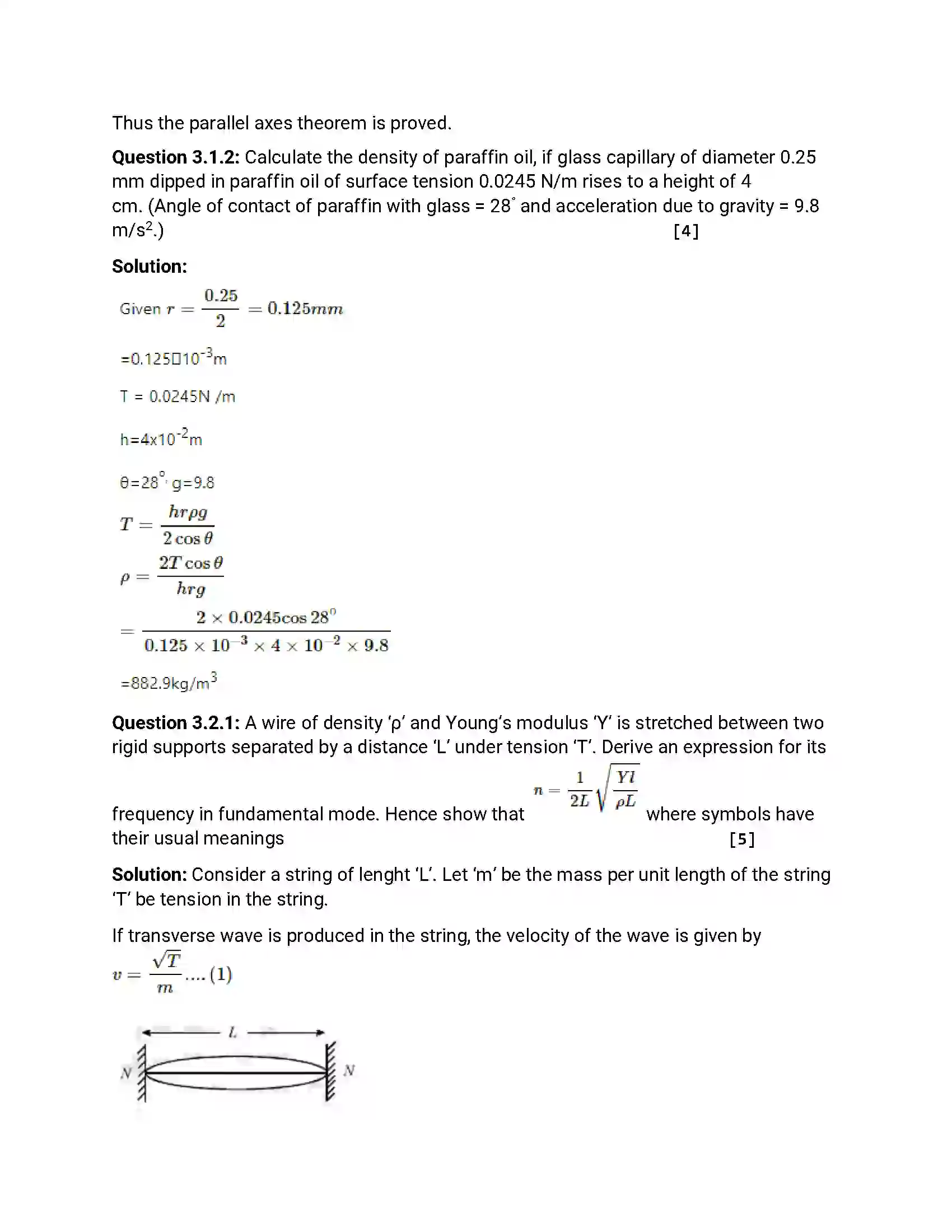 Maharashtra Board Class 12th 2014 Physics - March 2014 Previous Year Paper 12