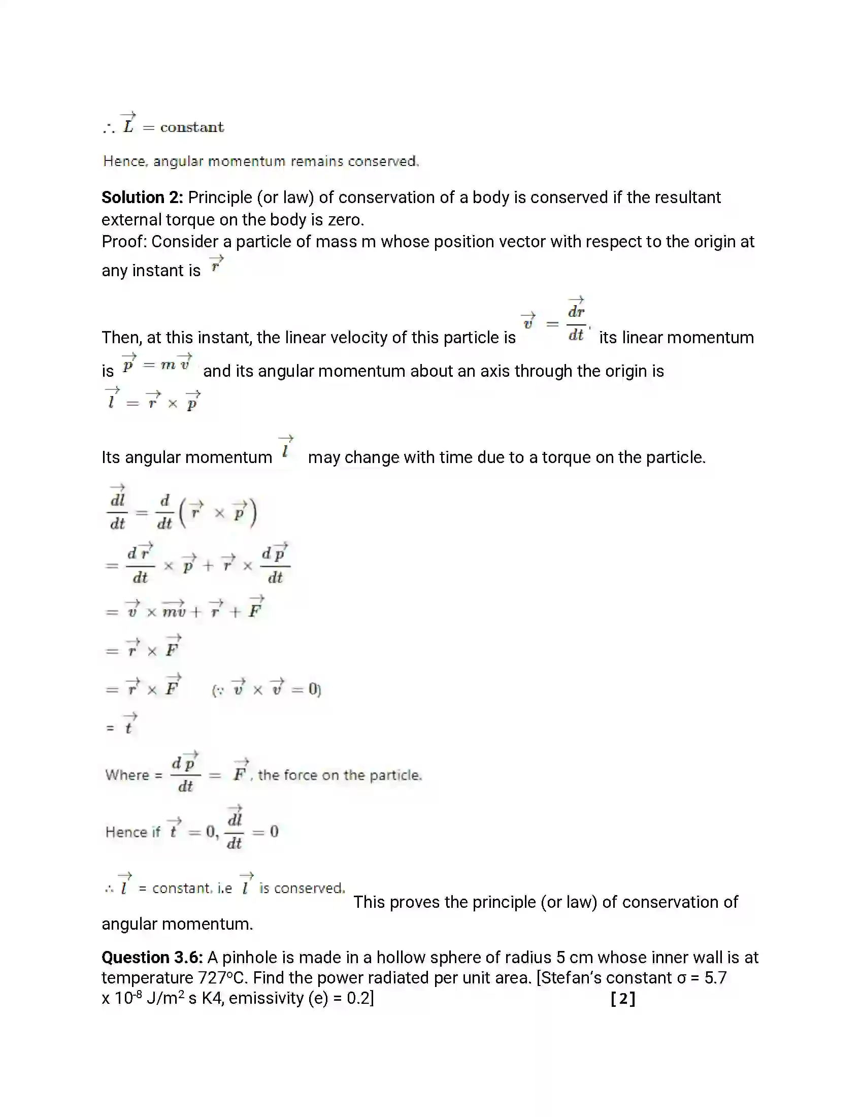 Maharashtra Board Class 12th 2014 Physics - Oct 2014 Previous Year Paper 11