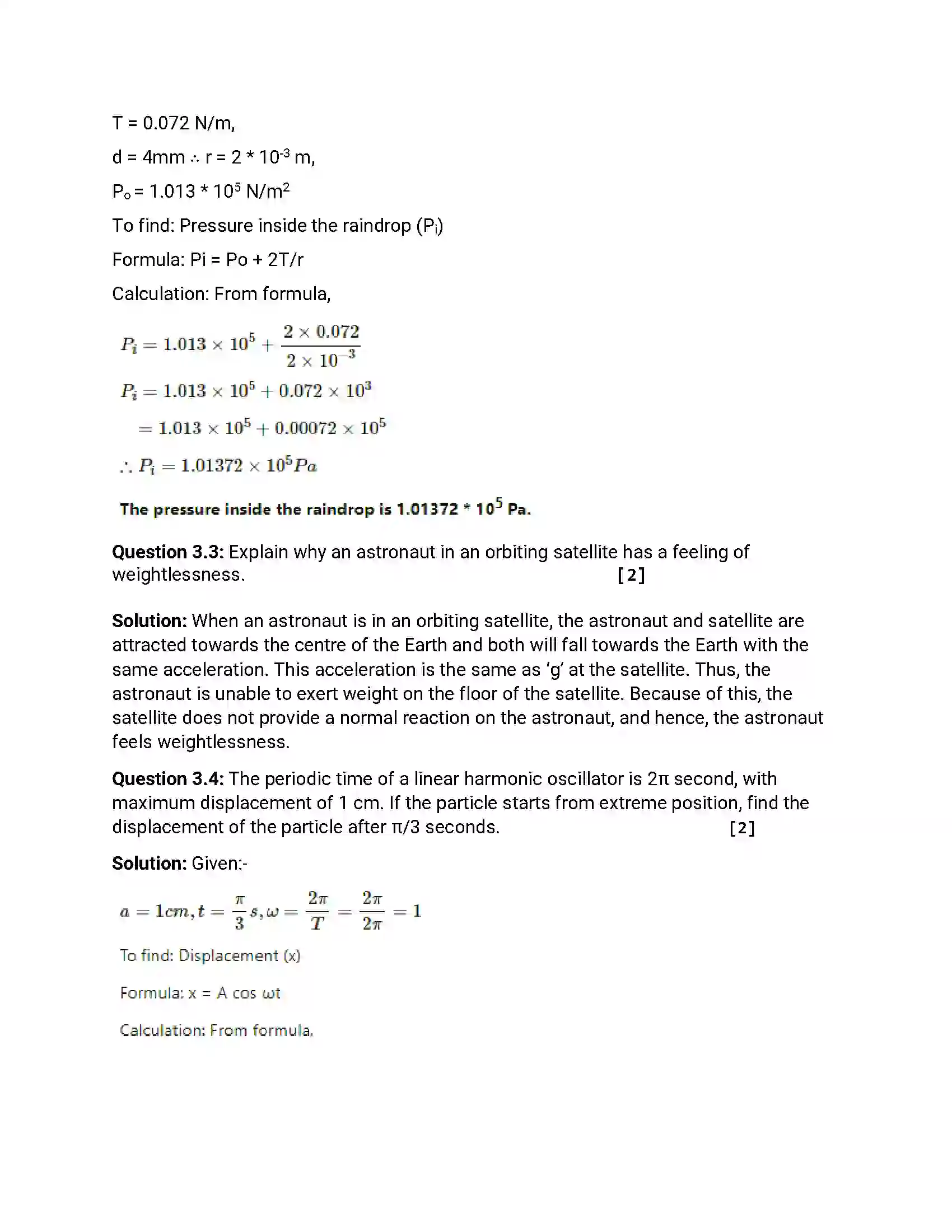 Maharashtra Board Class 12th 2014 Physics - Oct 2014 Previous Year Paper 9