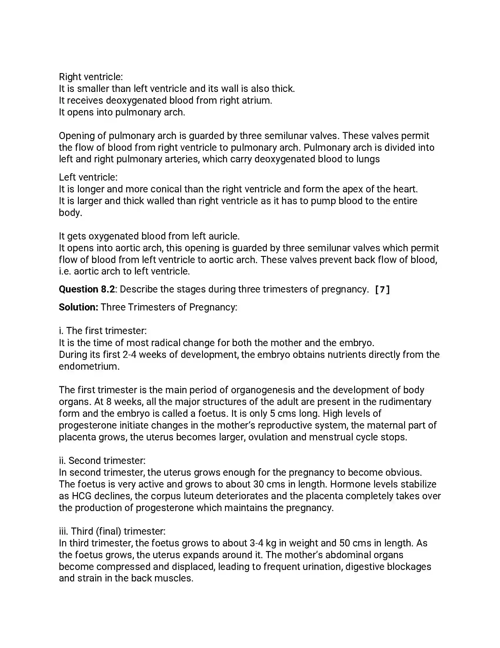 Maharashtra Board Class 12th 2014 Biology - Oct 2014 Previous Year Paper 21
