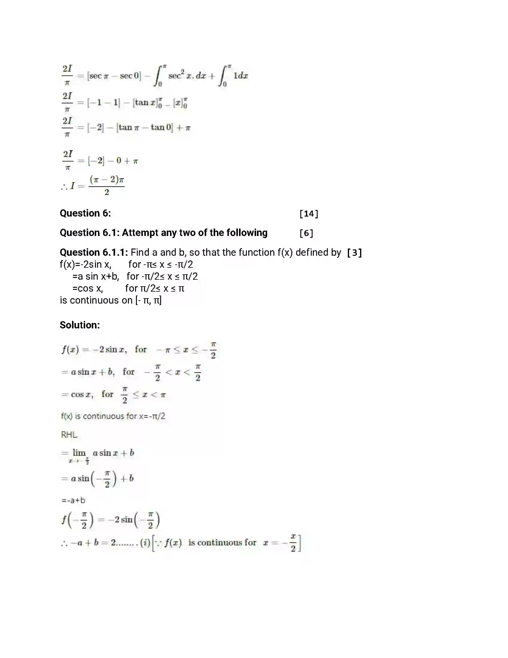 Maharashtra Board Class 12th 2015 Mathematics & Statistics - March 2015 Previous Year Paper 27