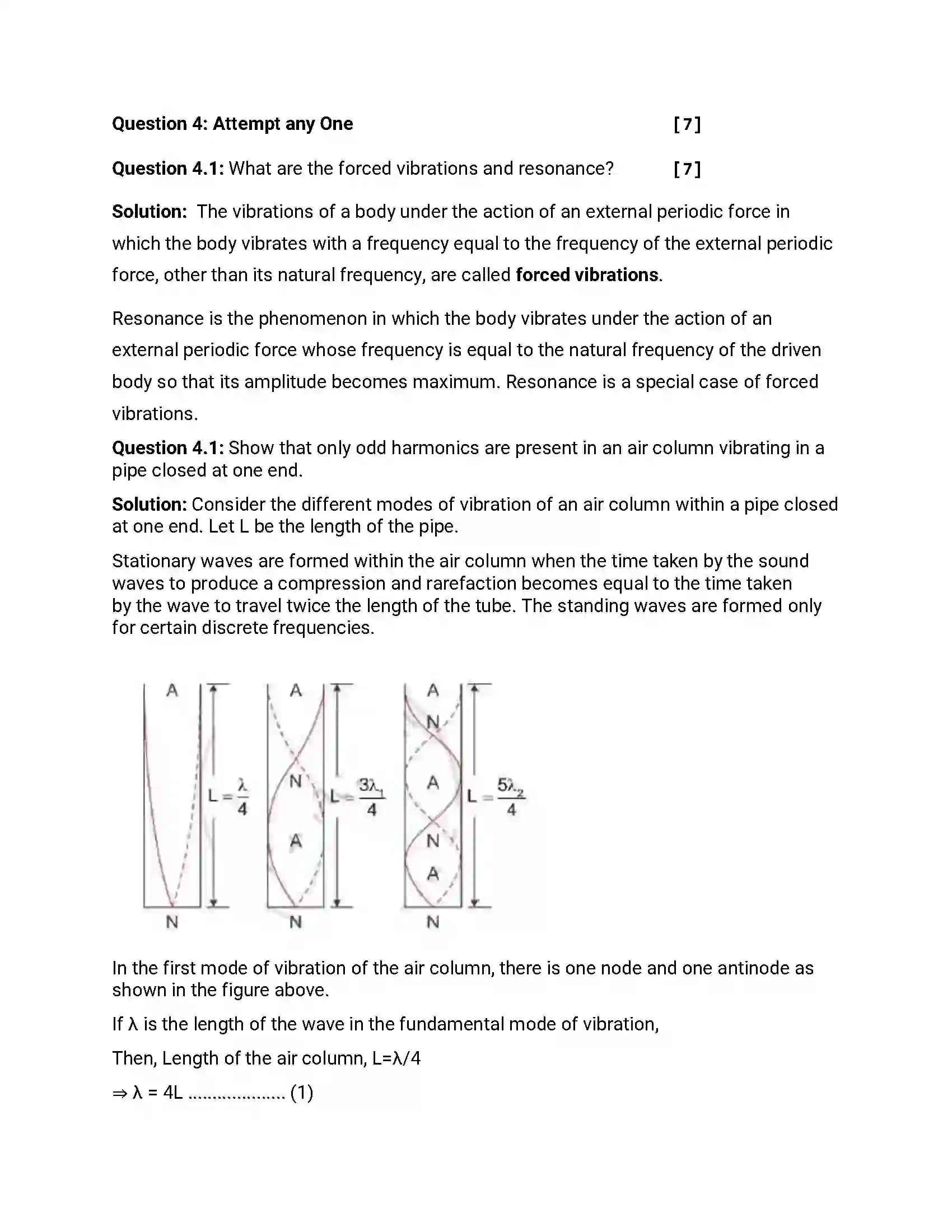 Maharashtra Board Class 12th 2015 Physics - March 2015 Previous Year Paper 12