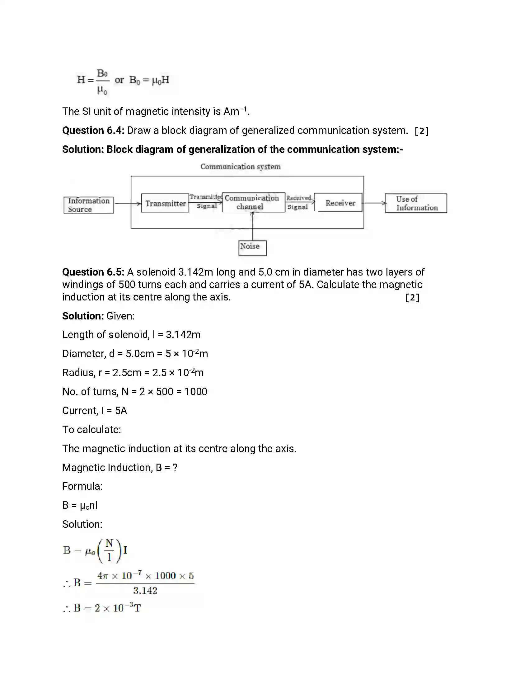 Maharashtra Board Class 12th 2015 Physics - March 2015 Previous Year Paper 20