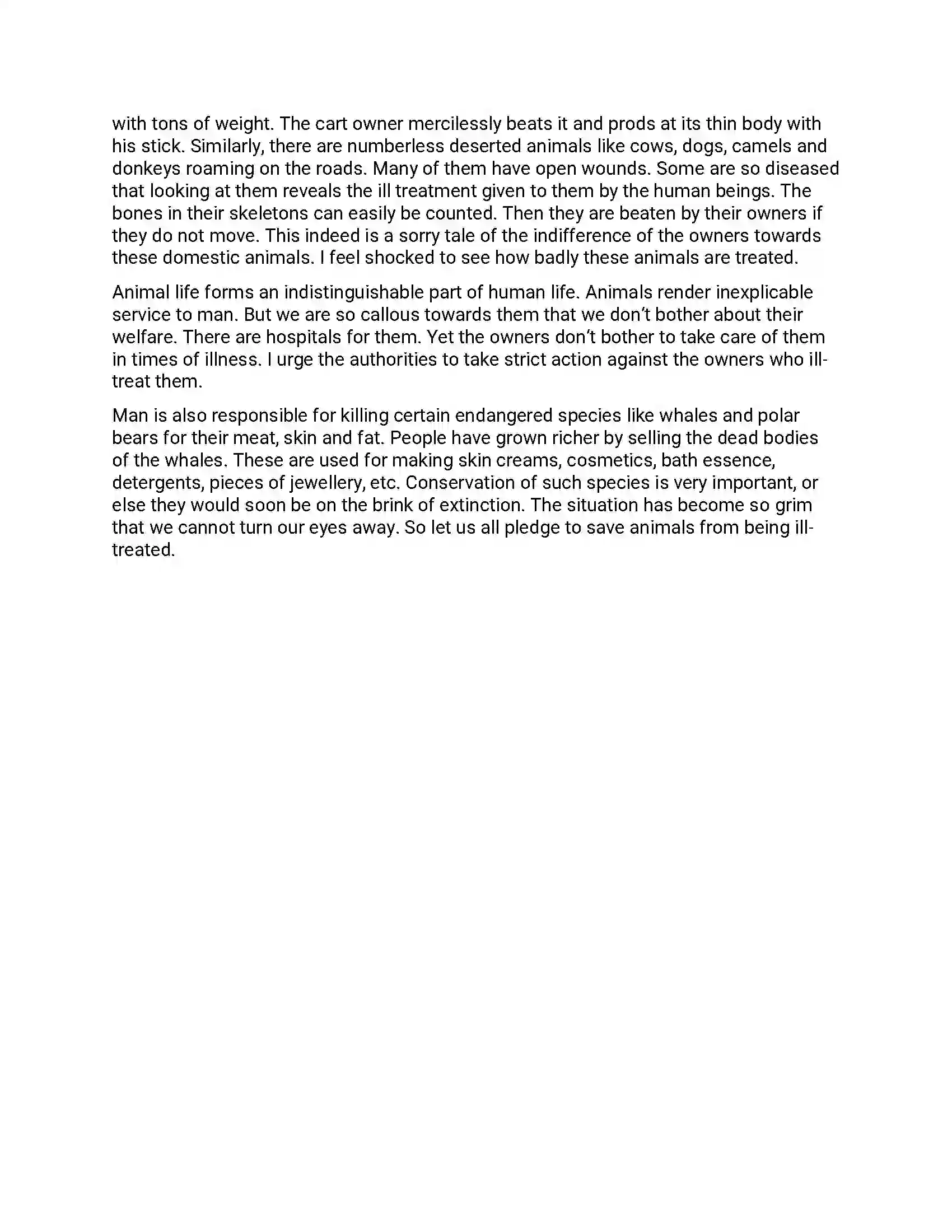 Maharashtra Board Class 12th 2015 English - March 2015 - Set-A Previous Year Paper 20