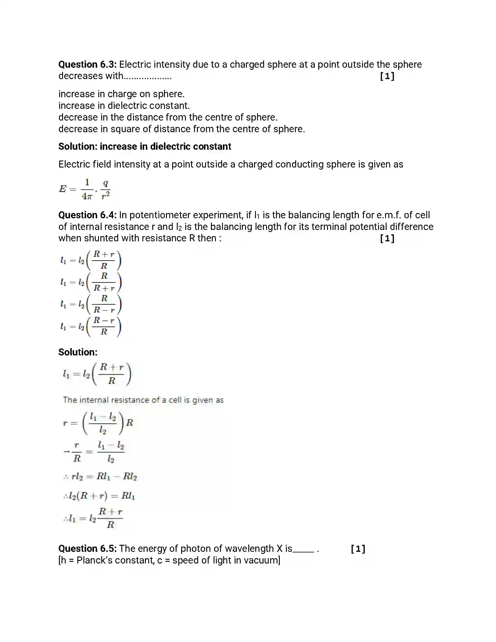 Maharashtra Board Class 12th 2016 Physics - March 2016 Previous Year Paper 29