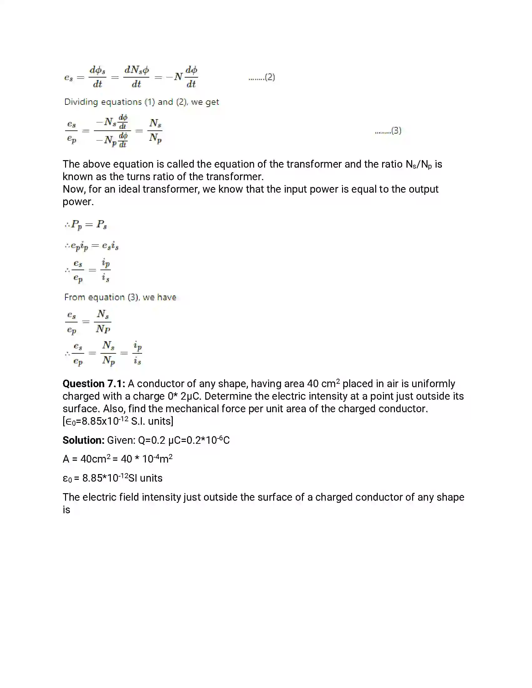 Maharashtra Board Class 12th 2016 Physics - March 2016 Previous Year Paper 32