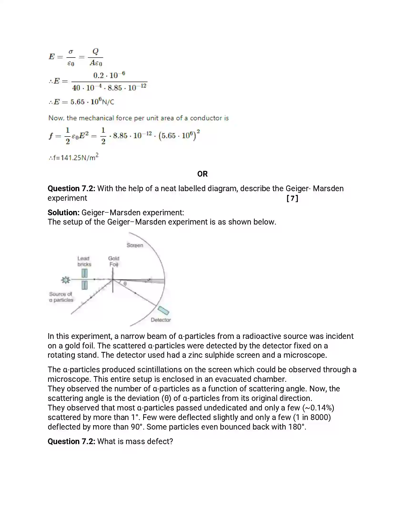 Maharashtra Board Class 12th 2016 Physics - March 2016 Previous Year Paper 33