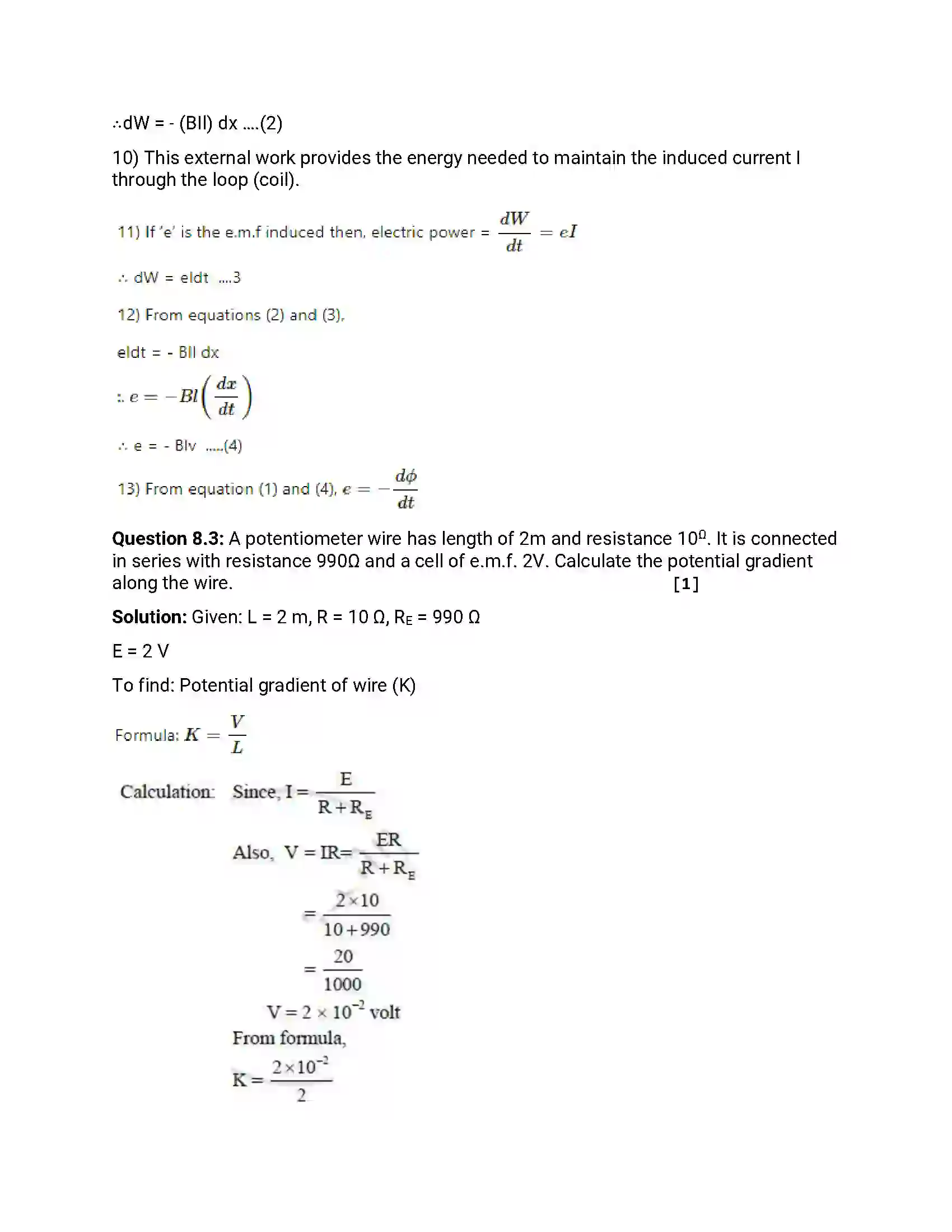 Maharashtra Board Class 12th 2016 Physics - Jul 2016 Previous Year Paper 33