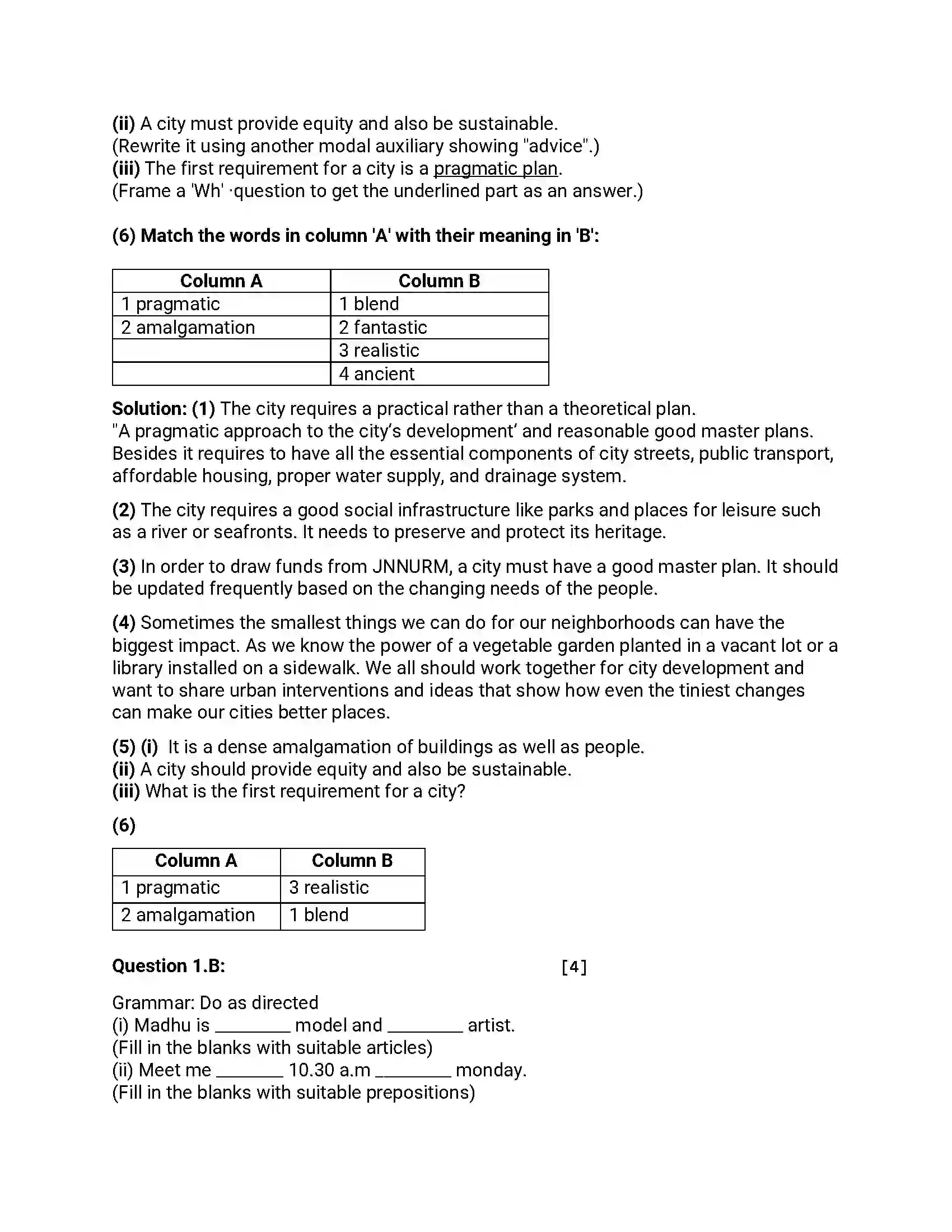 Maharashtra Board Class 12th 2016 English - Jul 2016 - Set-D Previous Year Paper 2