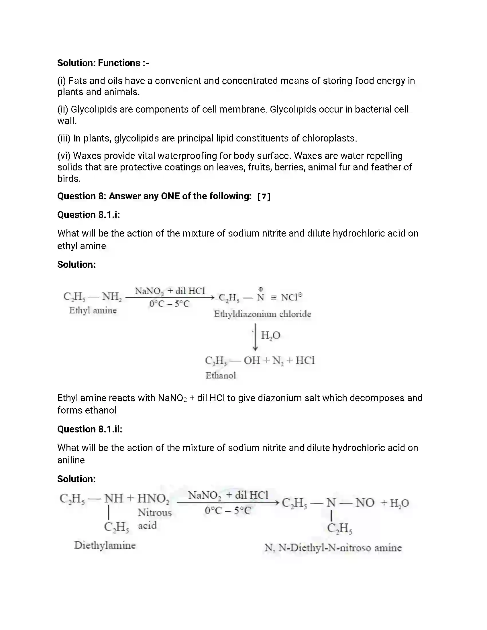 Maharashtra Board Class 12th 2017 Chemistry - March 2017 Previous Year Paper 23