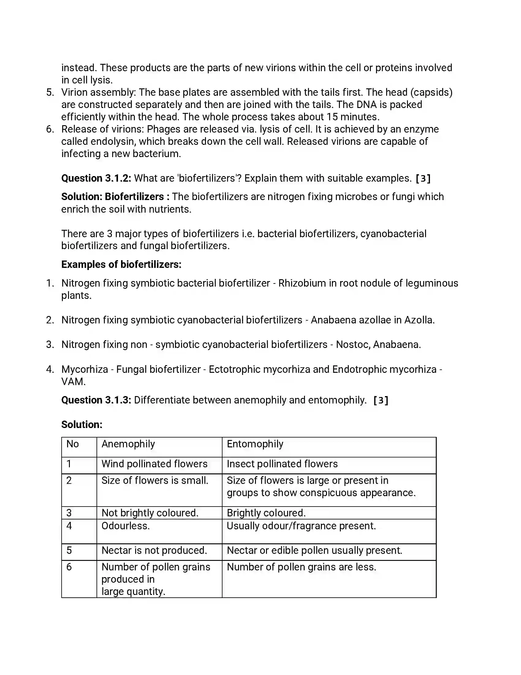 Maharashtra Board Class 12th 2017 Biology - March 2017 Previous Year Paper 8