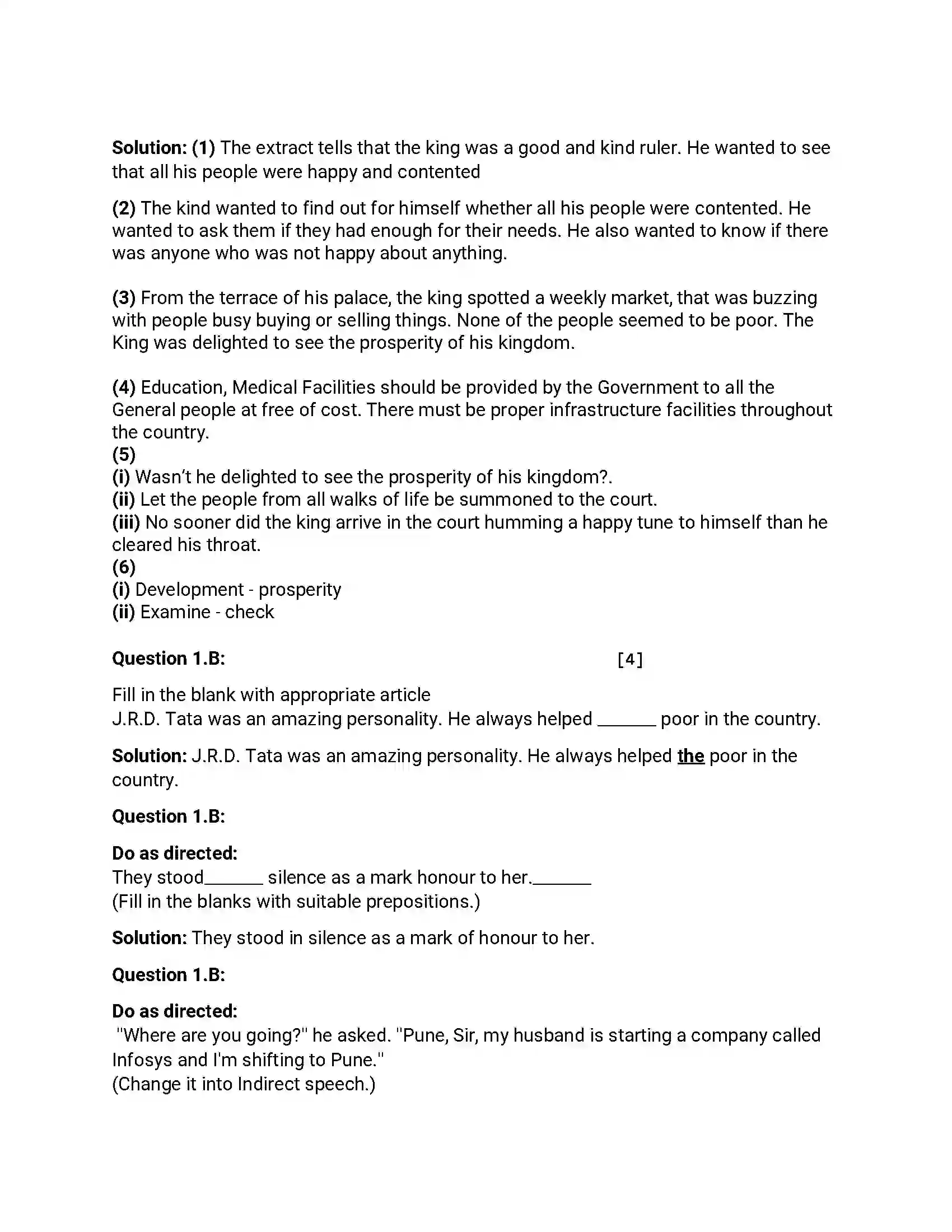Maharashtra Board Class 12th 2017 English - March 2017 - Set-B Previous Year Paper 2