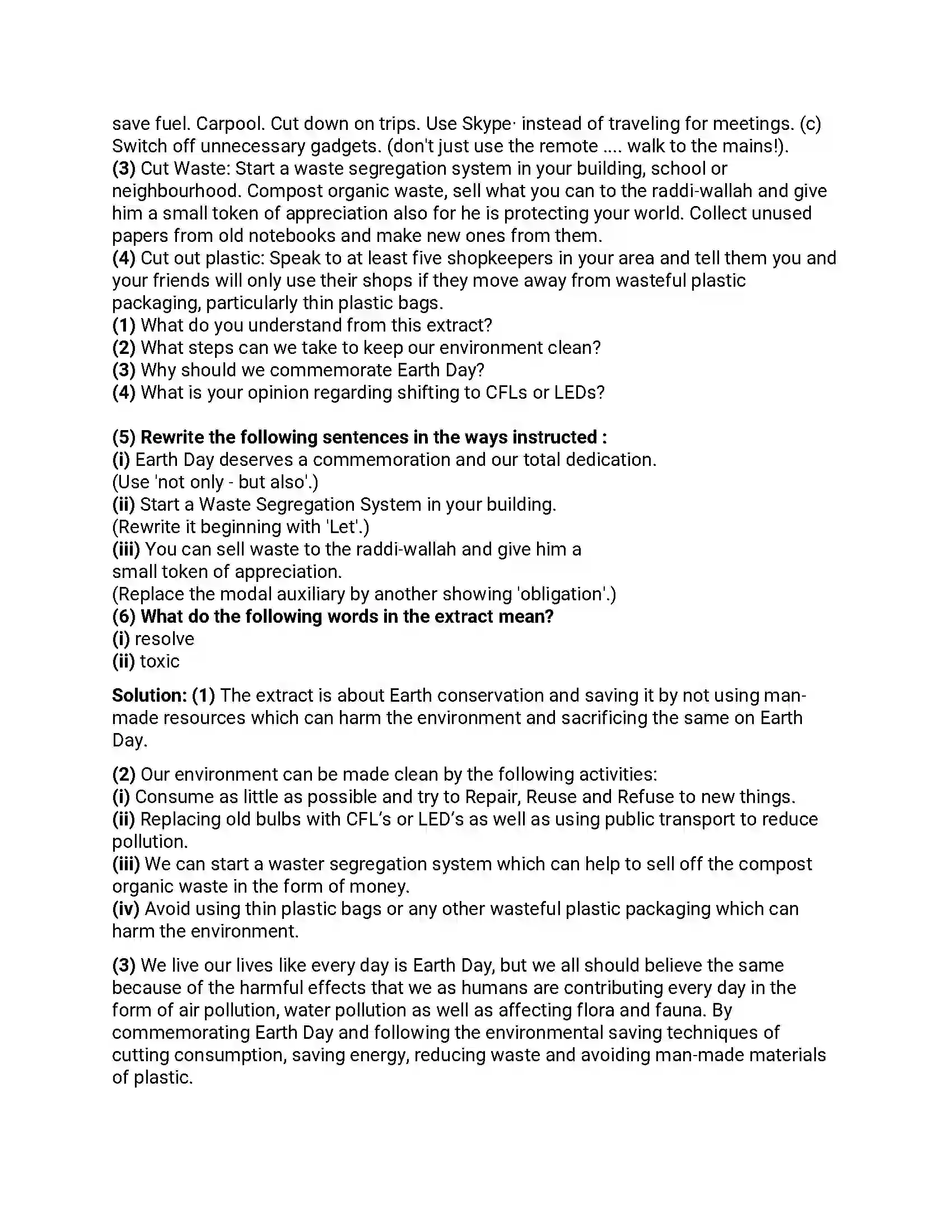 Maharashtra Board Class 12th 2017 English - March 2017 - Set-C Previous Year Paper 3