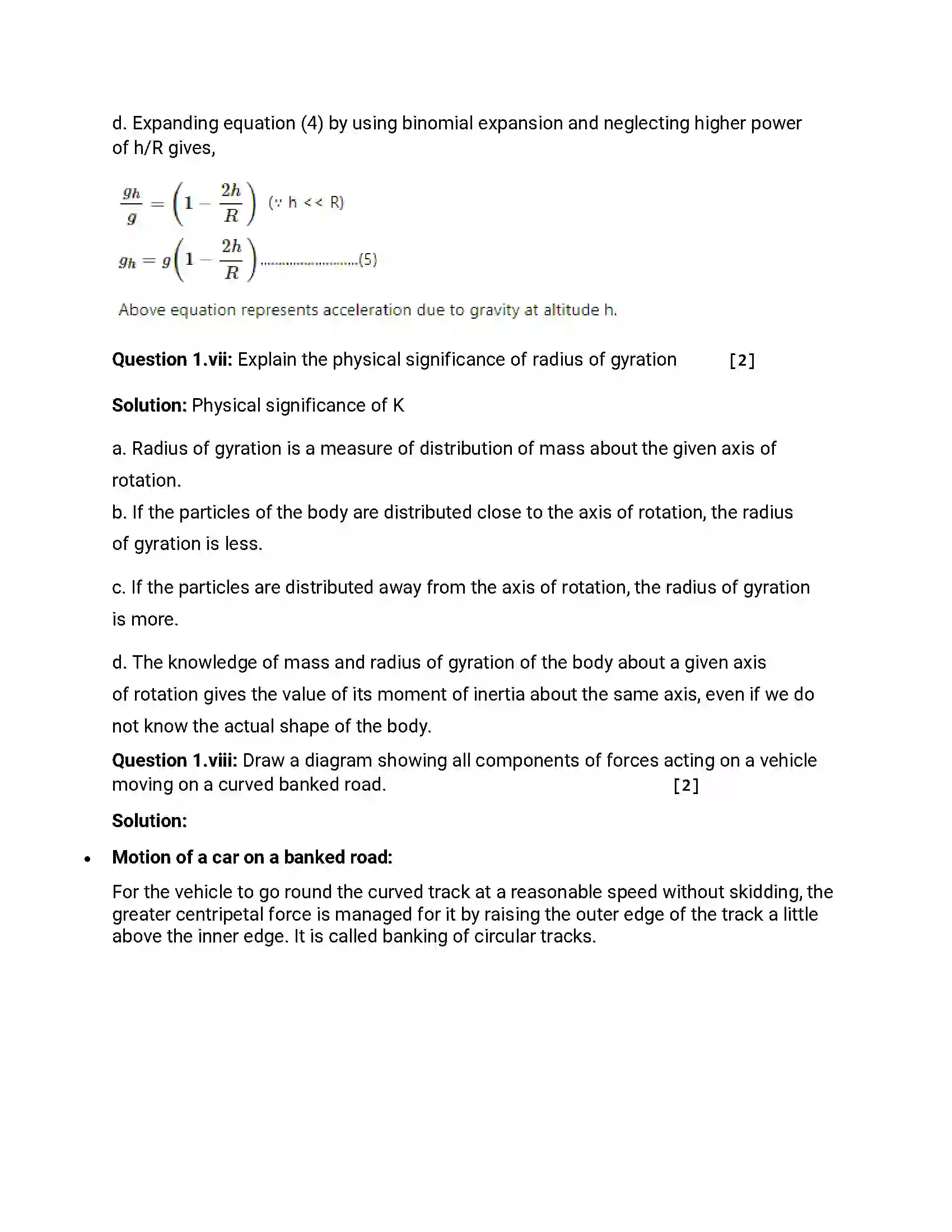 Maharashtra Board Class 12th 2017 Physics - Jul 2017 Previous Year Paper 4