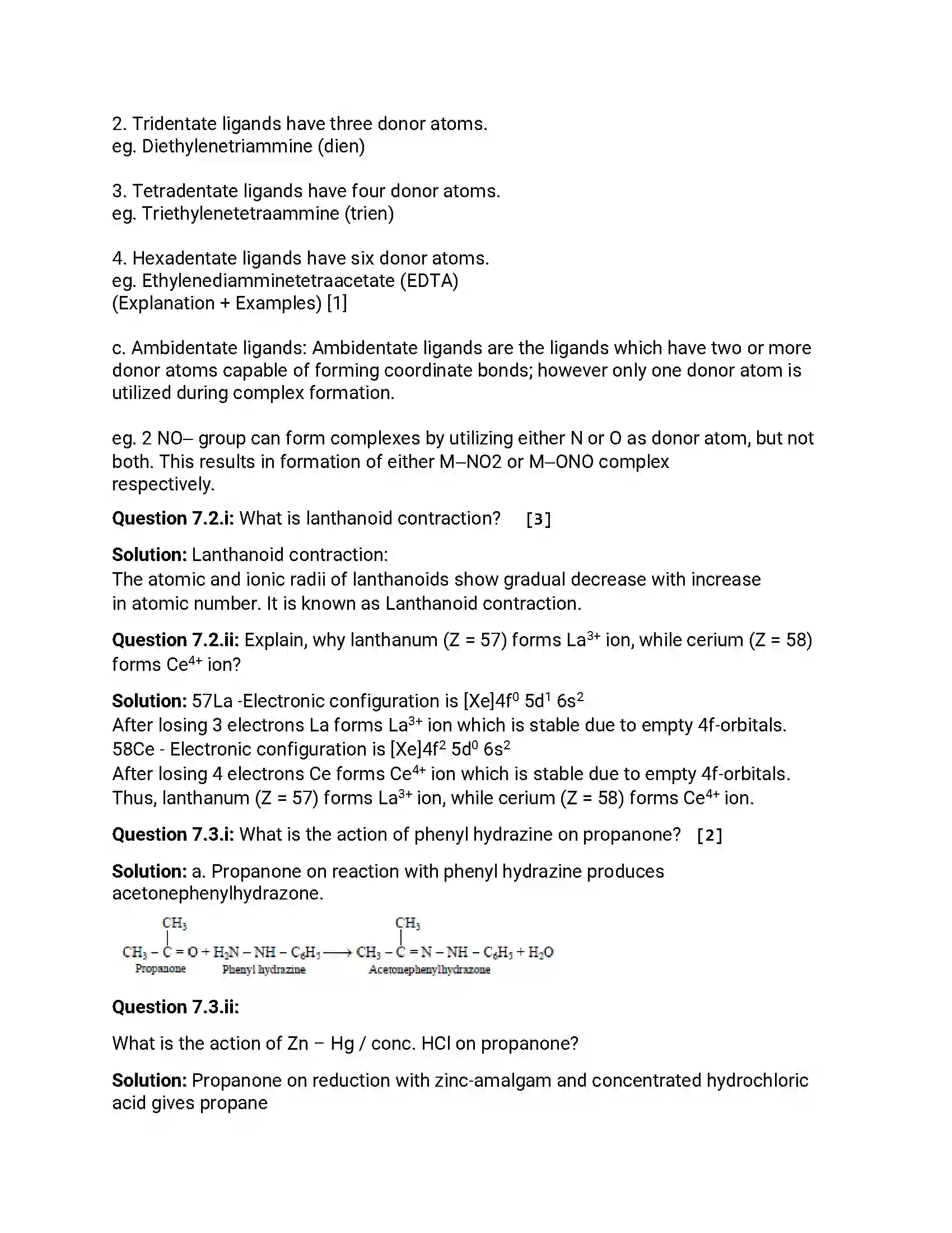 Maharashtra Board Class 12th 2017 Chemistry - Jul 2017 Previous Year Paper 21